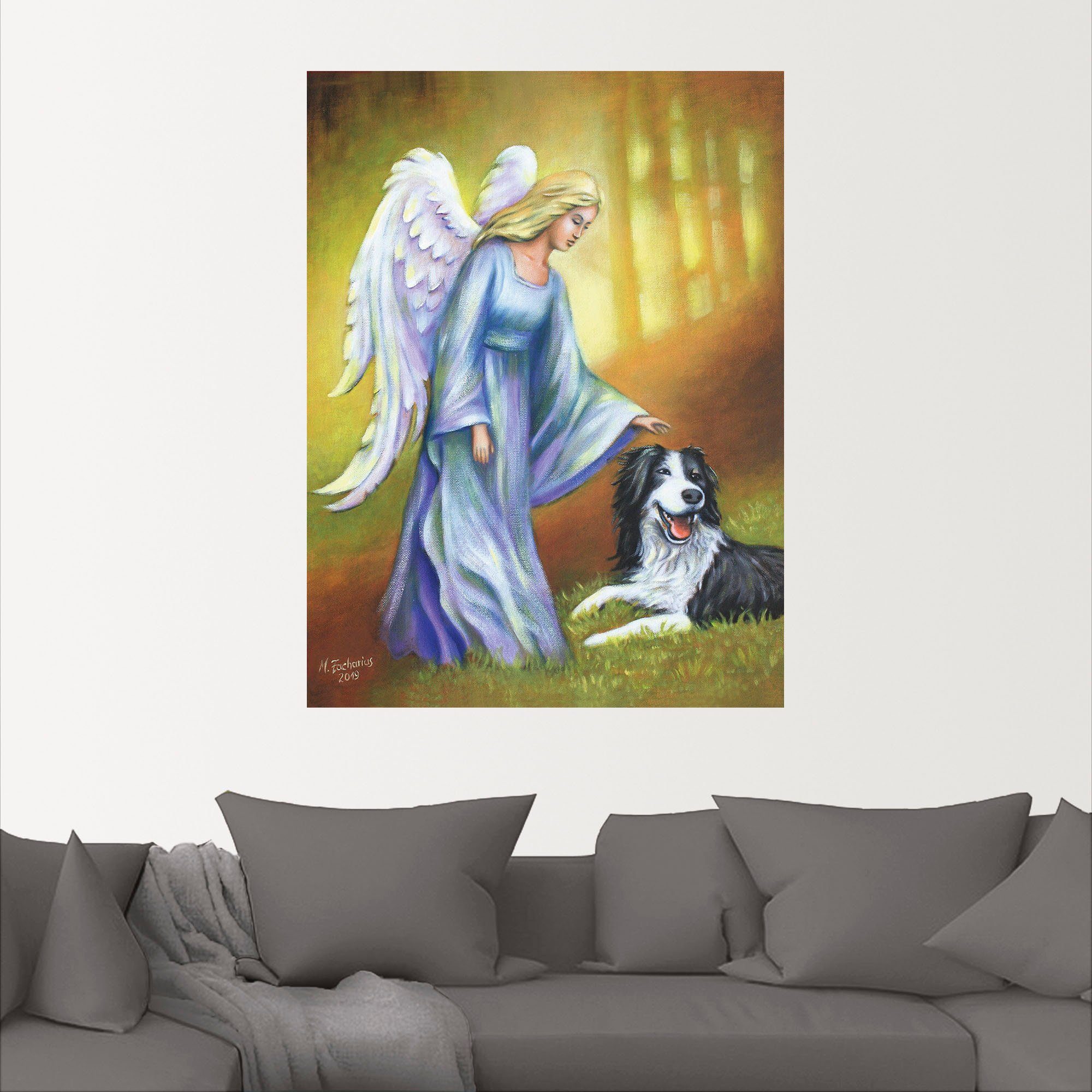 Artland Wandbild Mein (1 Größen Alubild, Spirituelle Wandaufkleber ist Leinwandbild, in oder Freund St), es Zeit, Poster Bilder als versch