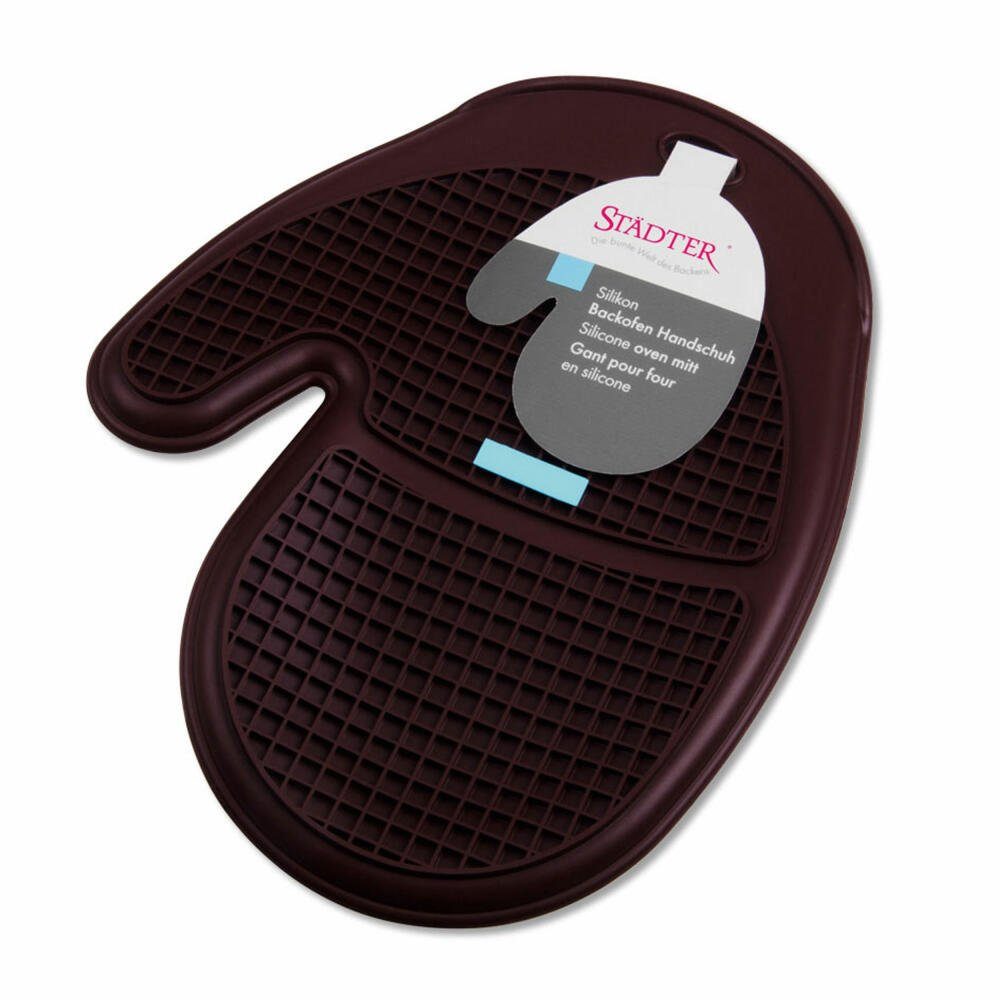 Topfhandschuhe Braun
