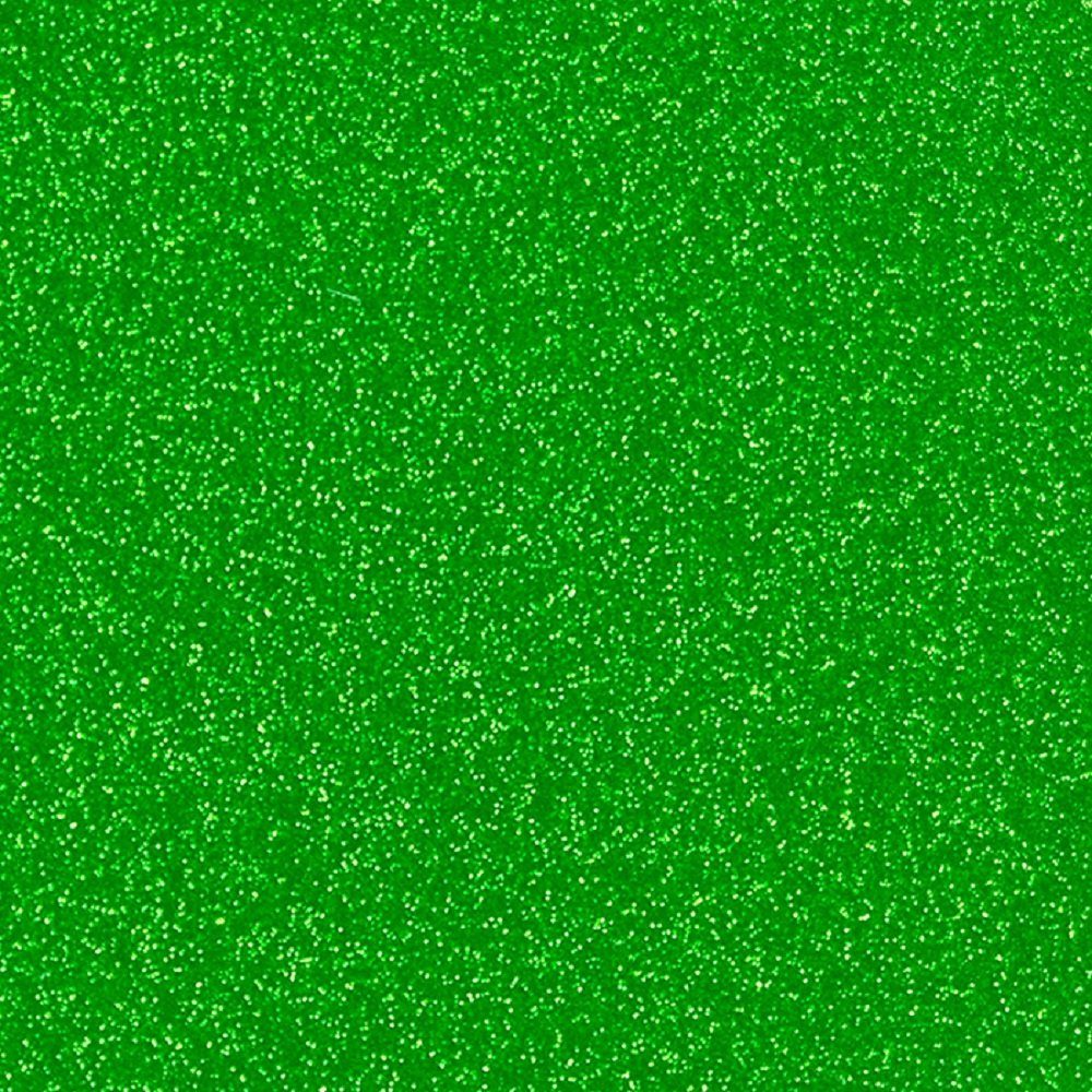 Hilltop Transparentpapier Twinkle Flexfolie mit eingebetteten Glitterelementen Green