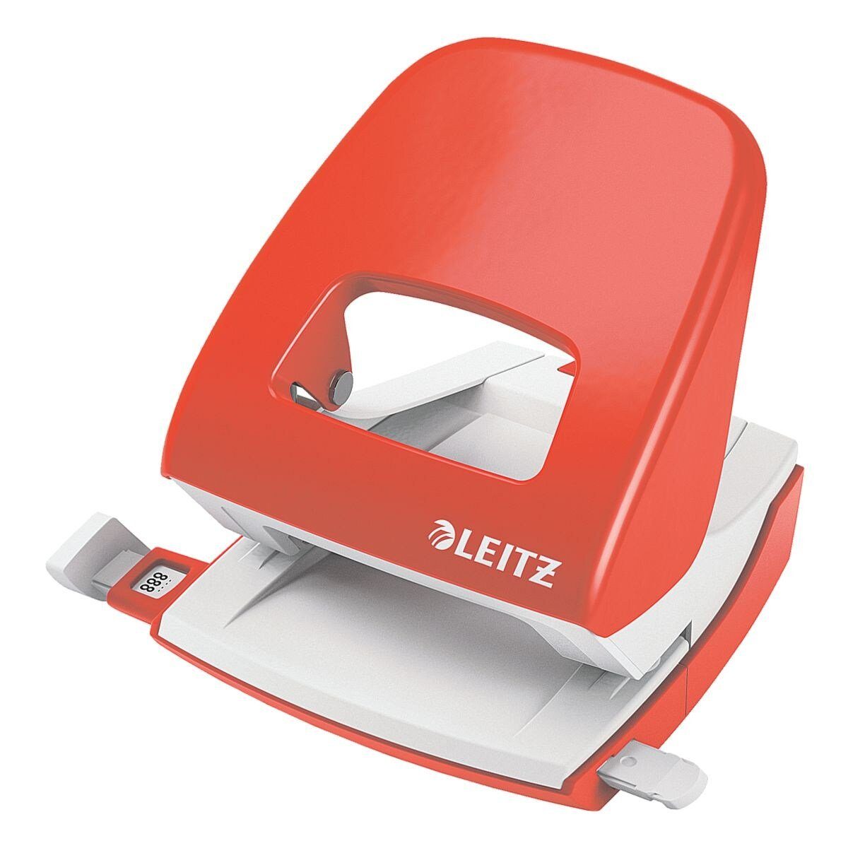 LEITZ Lochstanzer 5008 NeXXt, 2-fach bis 30 Blatt, für A4, A5, A6, 8x8x8 cm, US, Folio