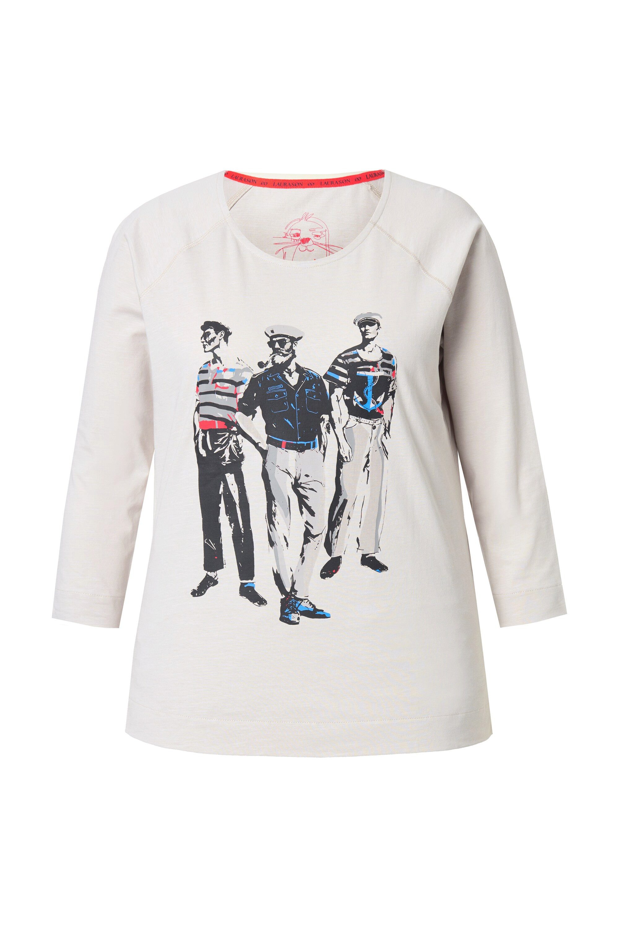 Laurasøn Longsleeve Shirt 3/4 Arm Raglanarm Rundhals MIG günstig online kaufen