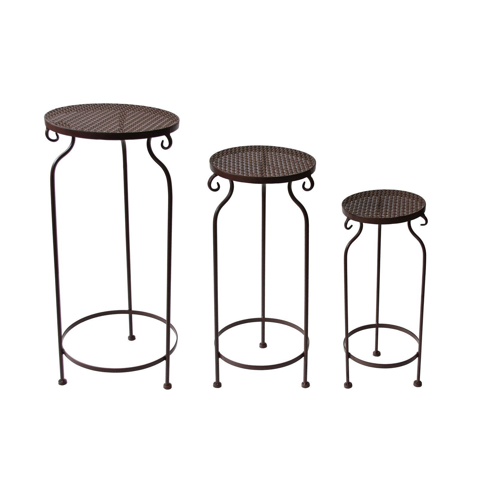 HTI-Living Blumenständer Blumenständer 3er Set Braun Celia (Set, 3 St., 3 B günstig online kaufen