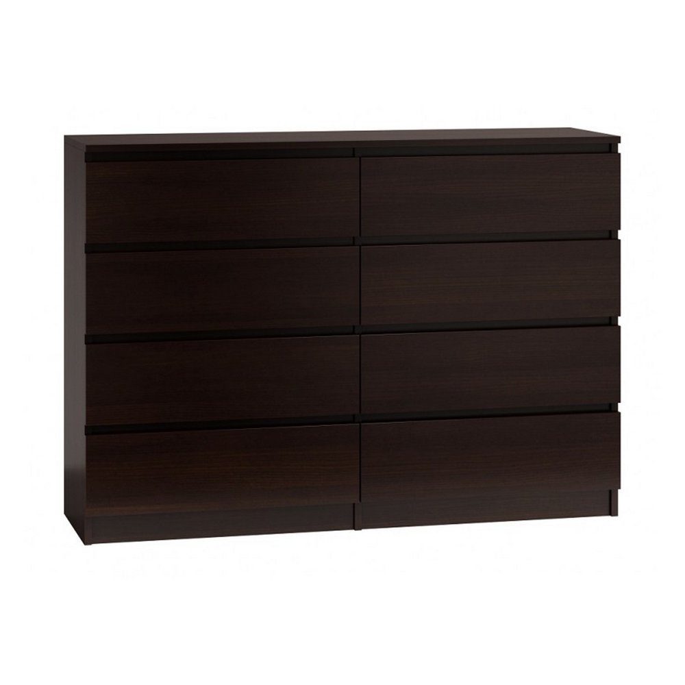 mit Schubladen Anrichte Klamotenschrank Sideboard Kommode Kommode Wenge pressiode 8 140cm