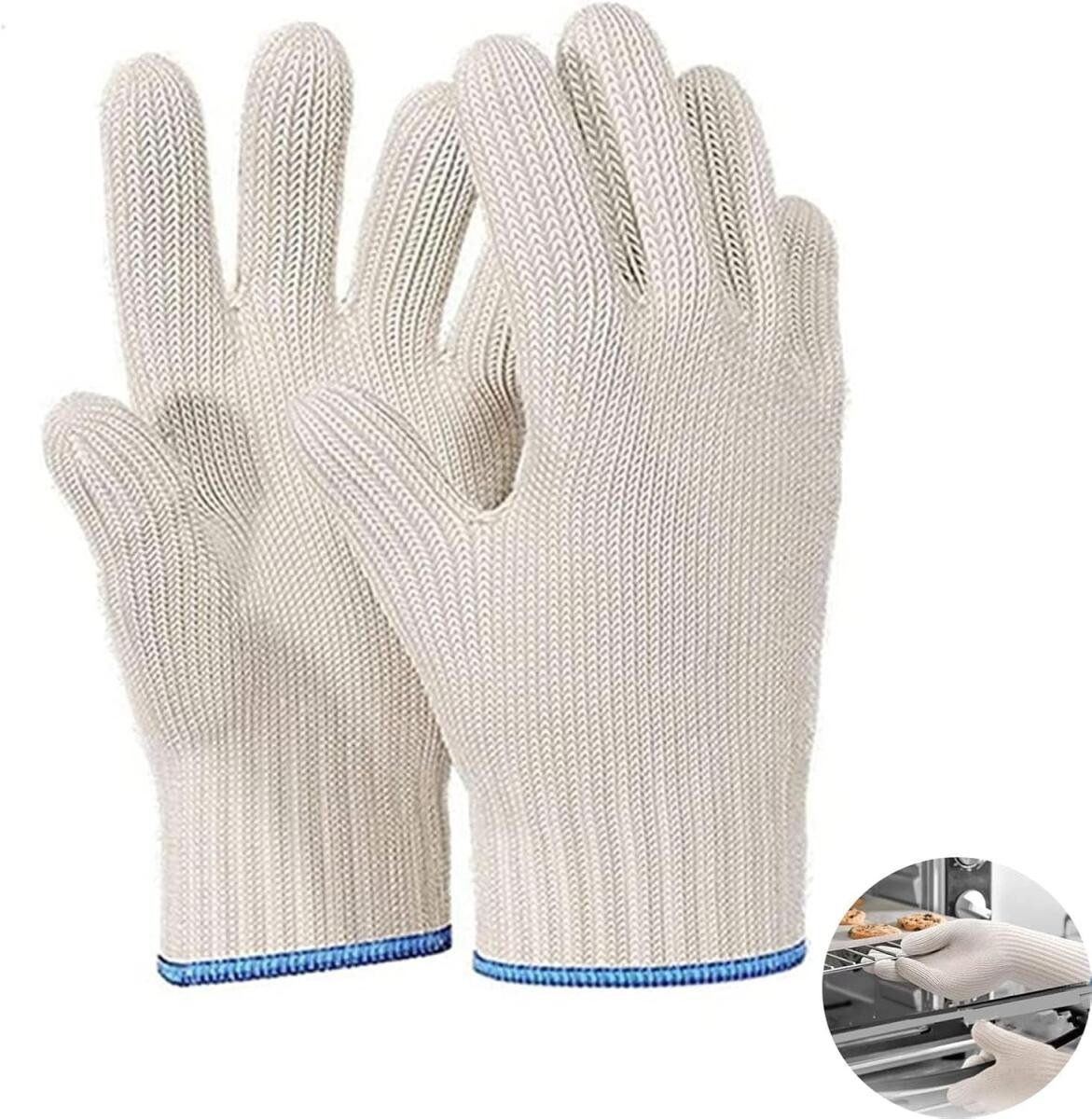 FELIXLEO Topflappen Hitzebeständige Kochhandschuhe für Grillen Backen Smoke günstig online kaufen