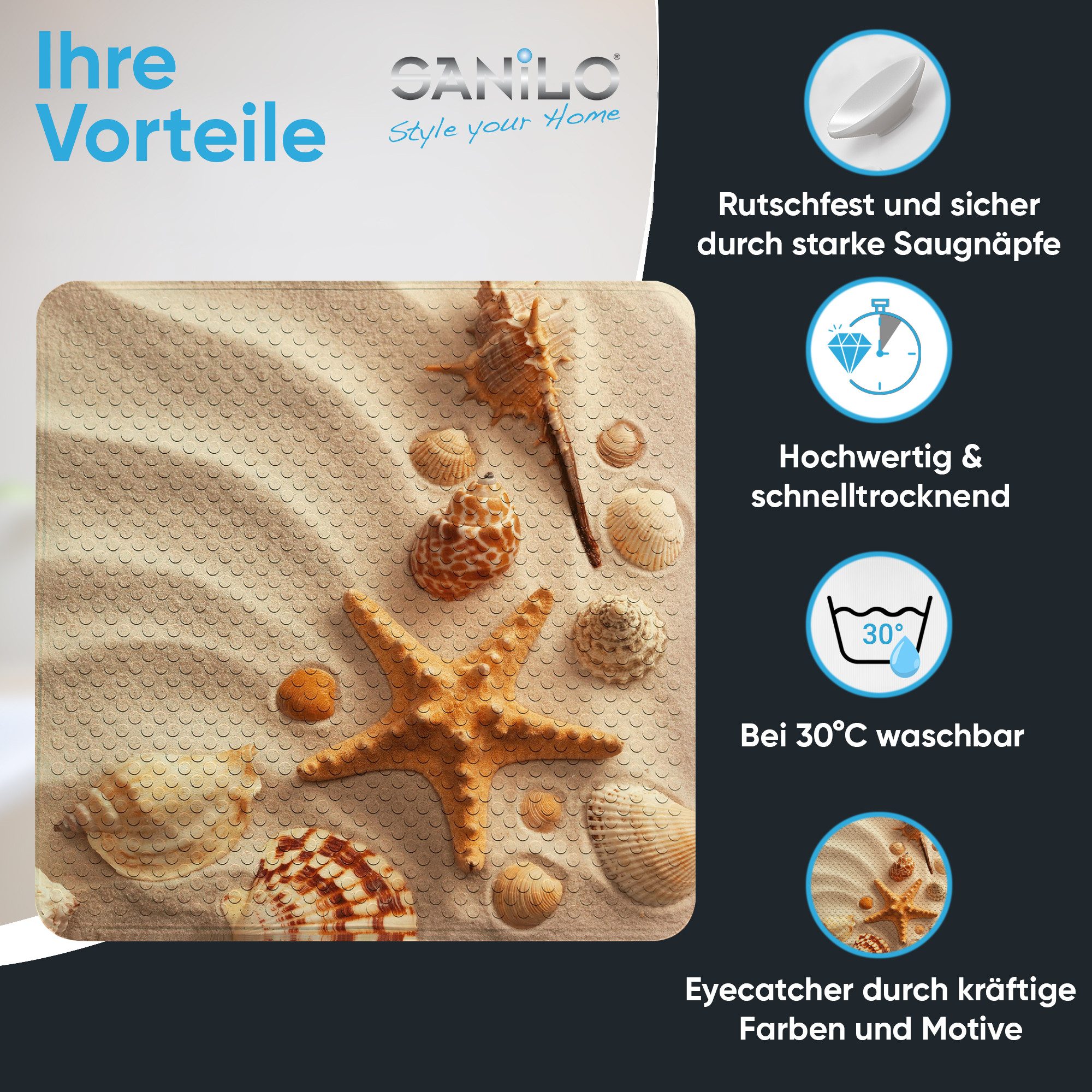 SANILO Badematte Sanibel günstig online kaufen