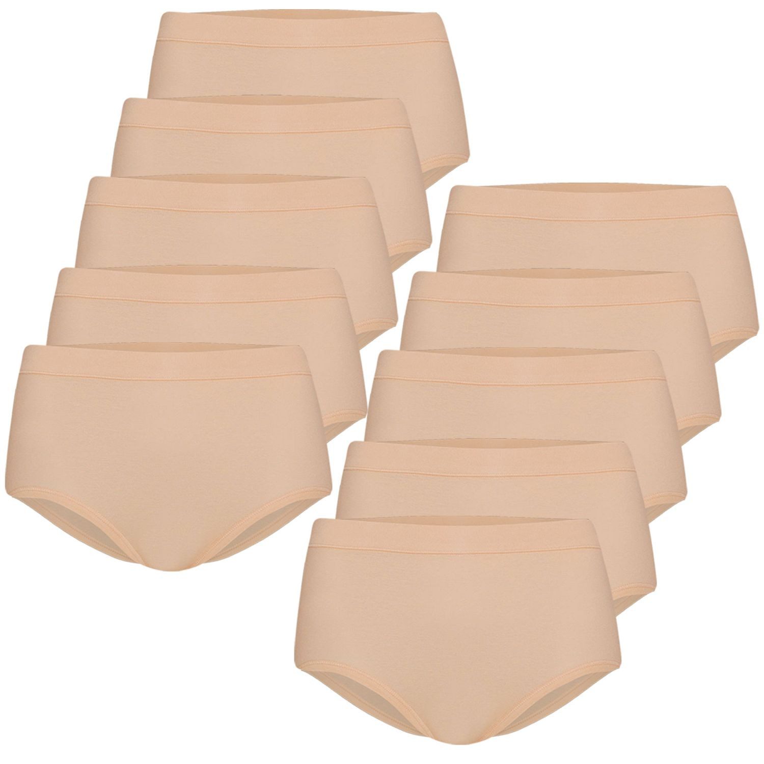 ESGE - Die Wäsche-Macher Slip Basic (Sparpack) mit Komfortbündchen in Feinripp-Qualität im SPARPACK