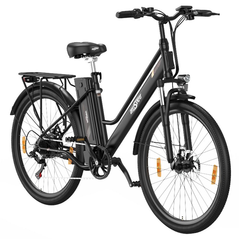 Onesport E-Bike OT18-3 Elektrofahrräder, 7 Gang, Integrierter bürstenloser Motor, Shimano 7-speed gear system
