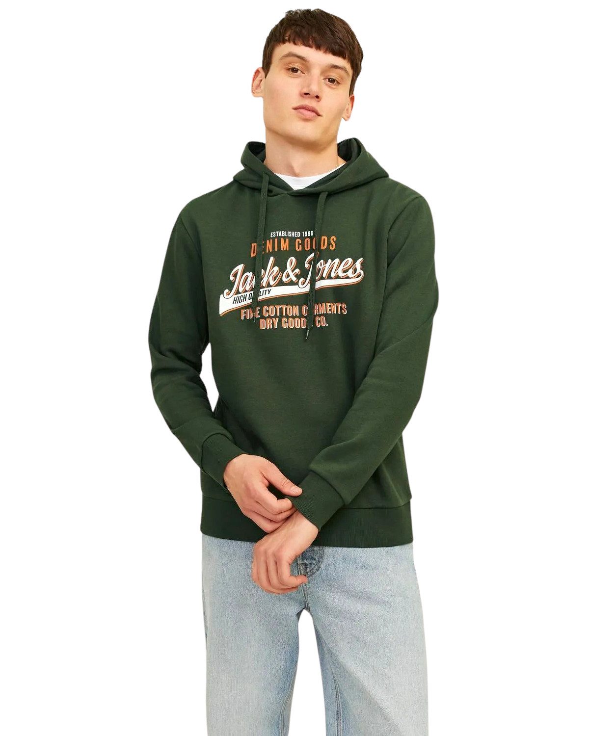 Jack & Jones Kapuzensweatshirt modische Hoodies mit Logoprint (Spar-Set, 3e günstig online kaufen