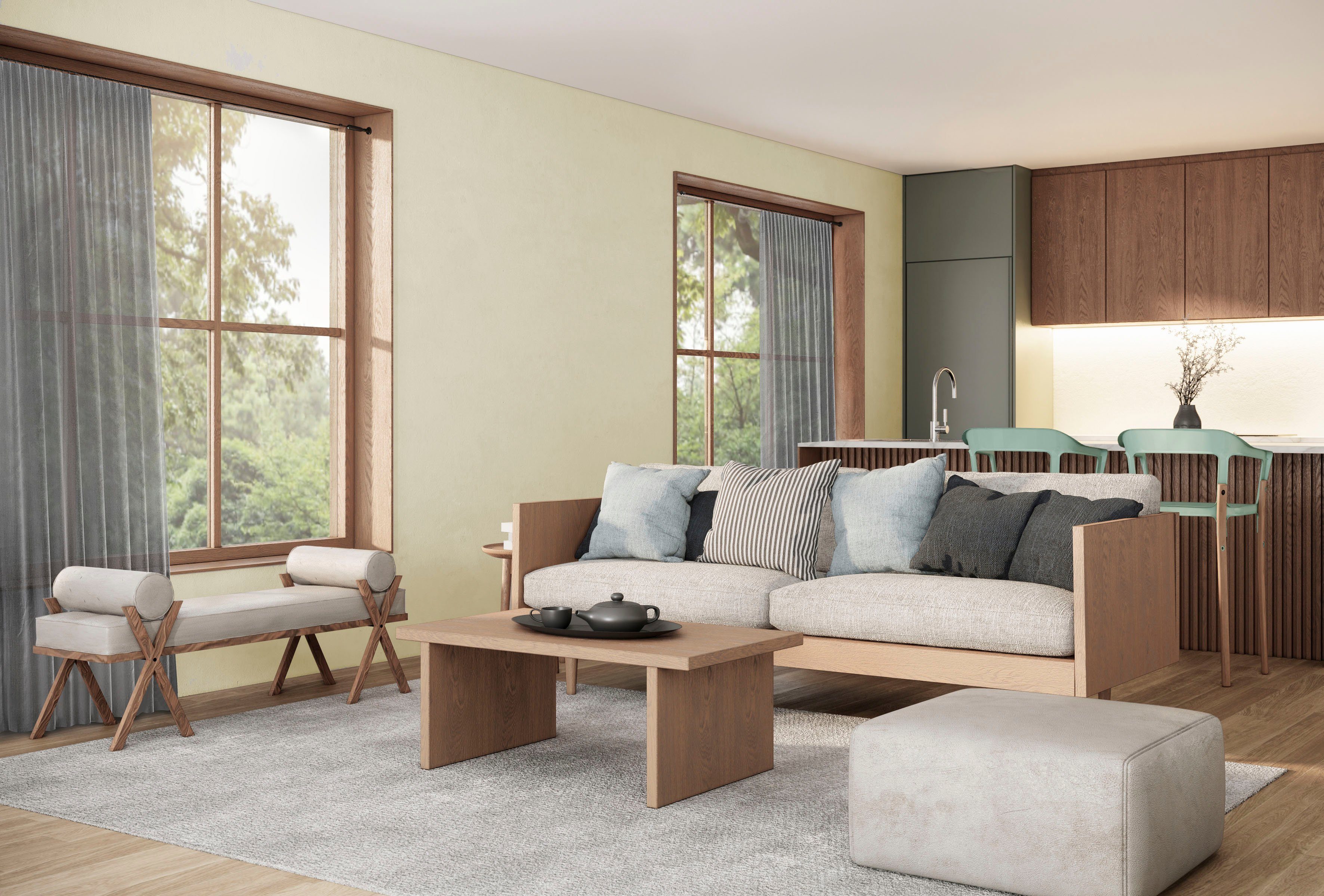 GARDINIA Seilspanngarnitur Race, (1-St), Nur auf festem Untergrund montieren