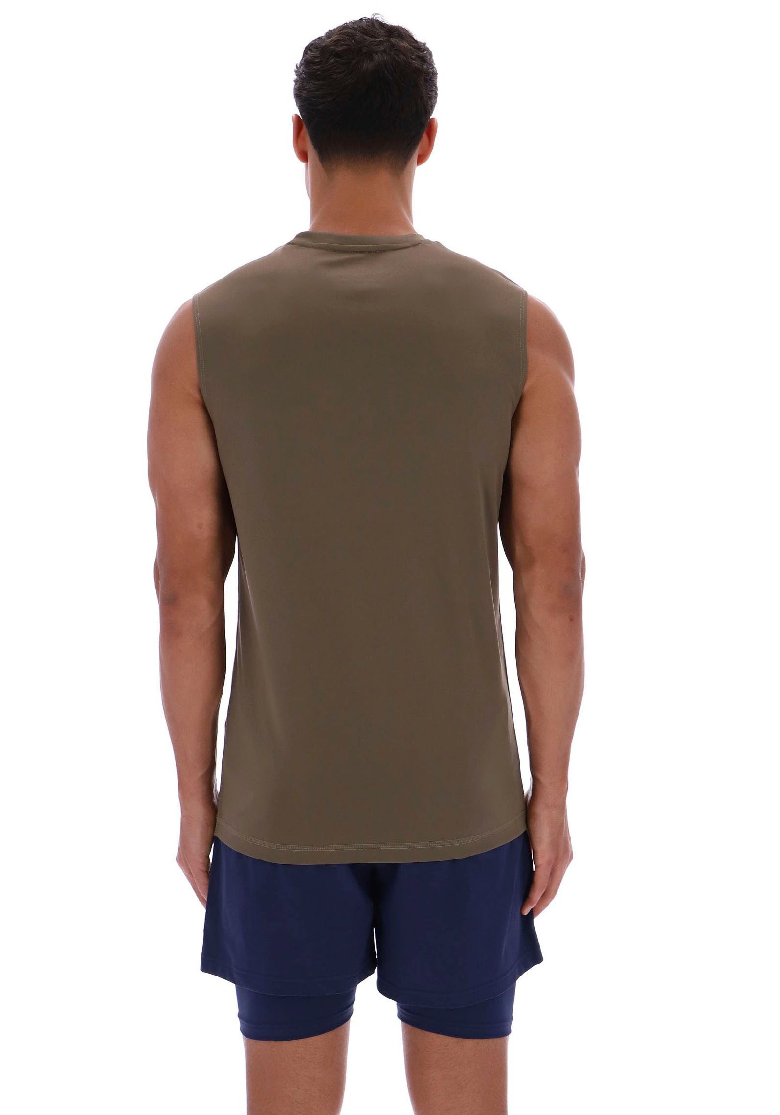 Reebok T-Shirt ID TRAIN SLVLS TECH TEE Kurzarm-Design, aus Polyester, mit Rundhalsausschnitt