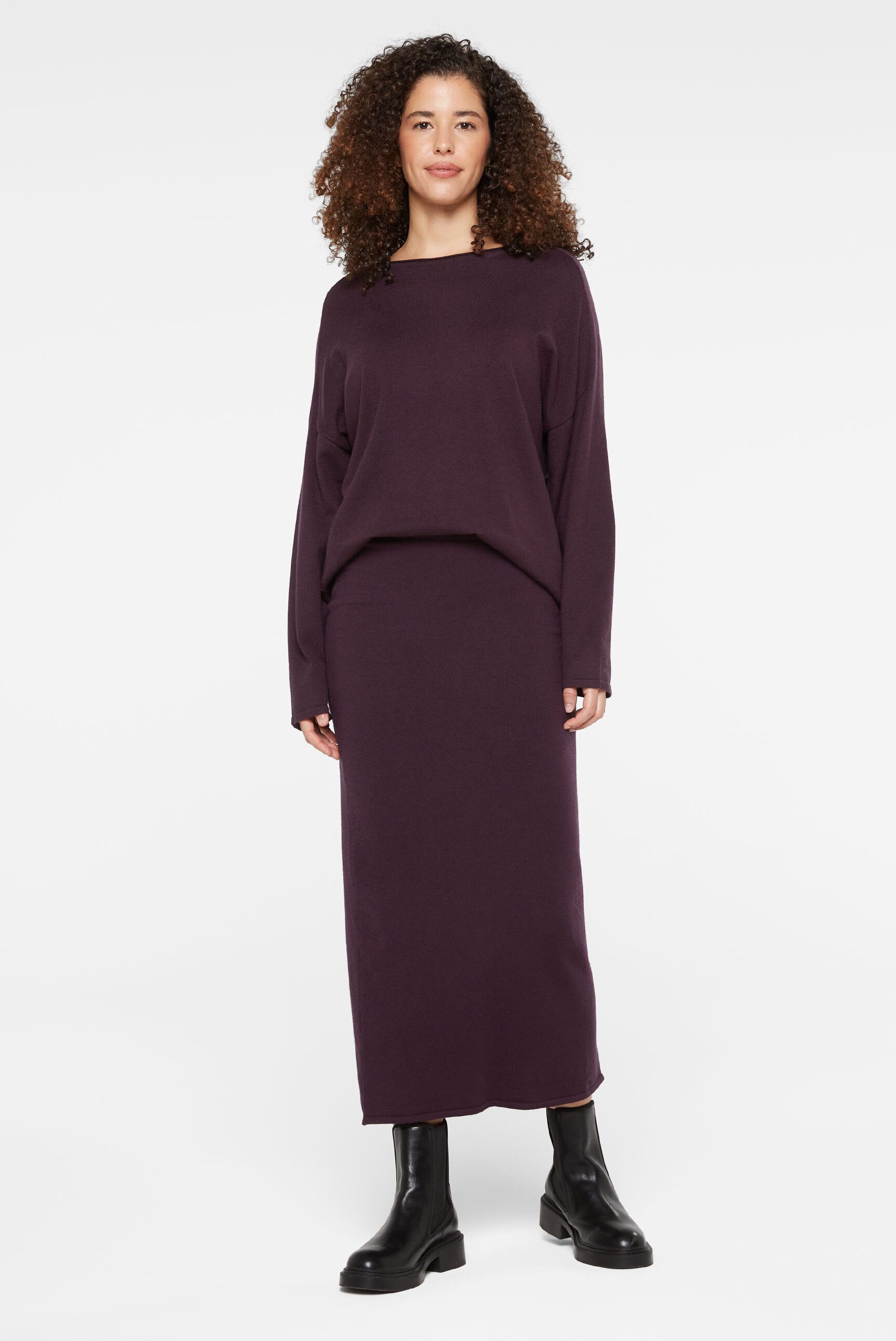 SENSES.THE LABEL Maxirock mit Gehschlitz