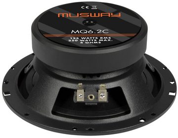 Musway MQ6.2C 16,5cm Lautsprecher System Auto-Lautsprecher (Musway MQ6.2C - 16,5cm Lautsprecher System)