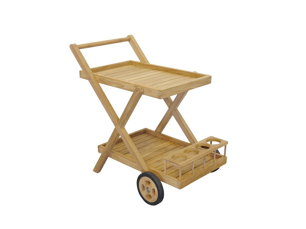 AFG Grillablagetisch Servierwagen Teak massiv unbehandelt günstig online kaufen