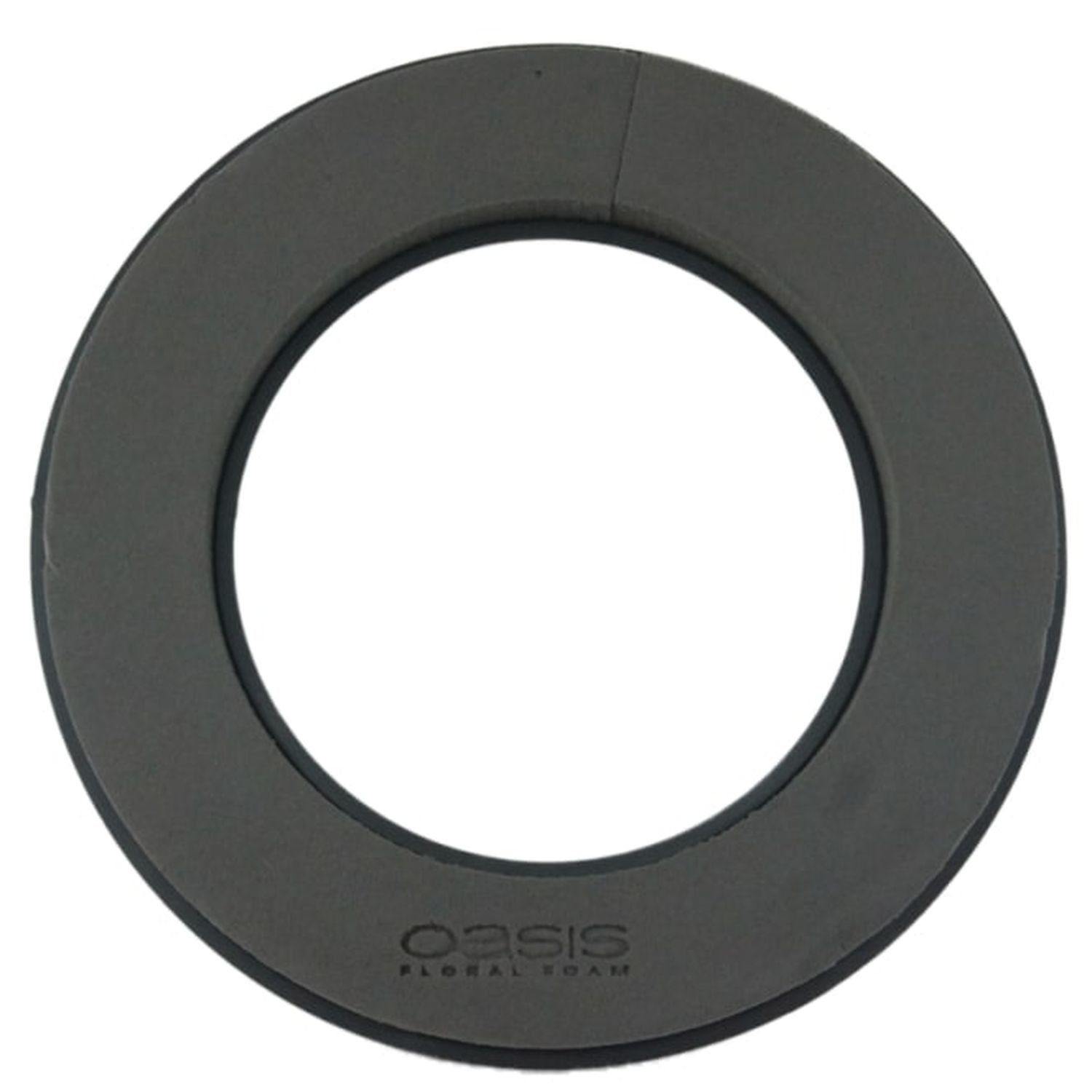 Oasis Schaumgummi Black Naylor Base Ring, 5 x 40 cm Durchmesser, innen: 30 cm Durchmesser, Doppelpack