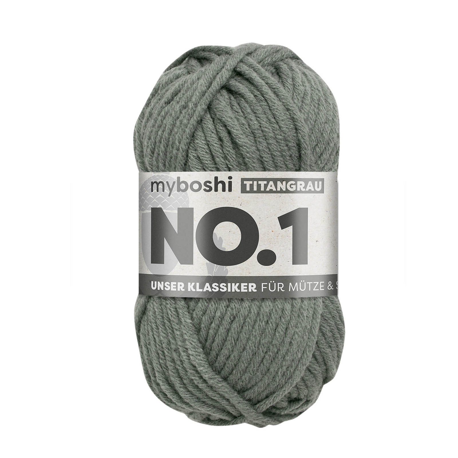 myboshi 50 Gramm myboshi NO. 1 Farbauswahl Bastelgarn, 125 m