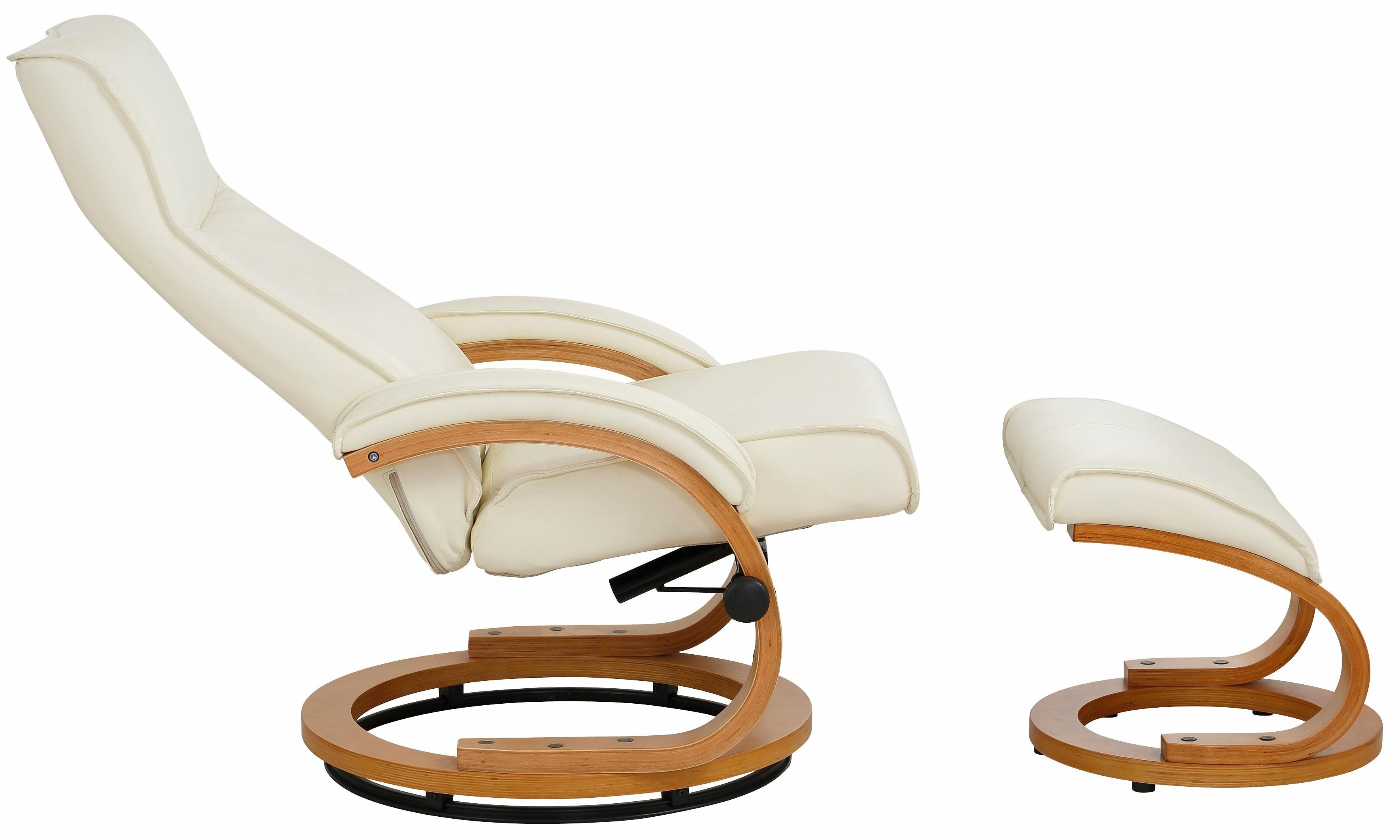 OTTO home Relaxsessel mit Hocker PARIS Naturleder- OTTO. Verlässliche Qualität. (Set, 2-St., bestehend aus Sessel und Hocker), Relaxfunktion, Dreh- und Kippfunktion, Unser Dauertiefpreis