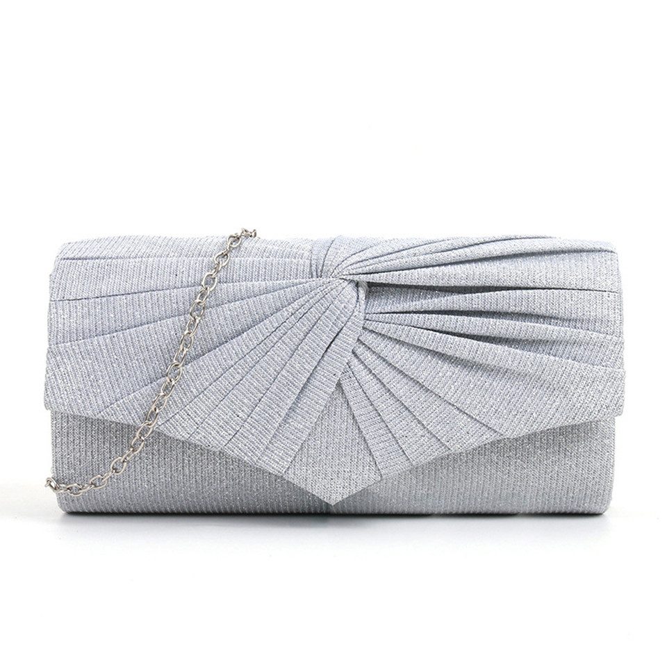 Abendtasche Falten-Design Abendtasche, Vintage Abendhandtasche