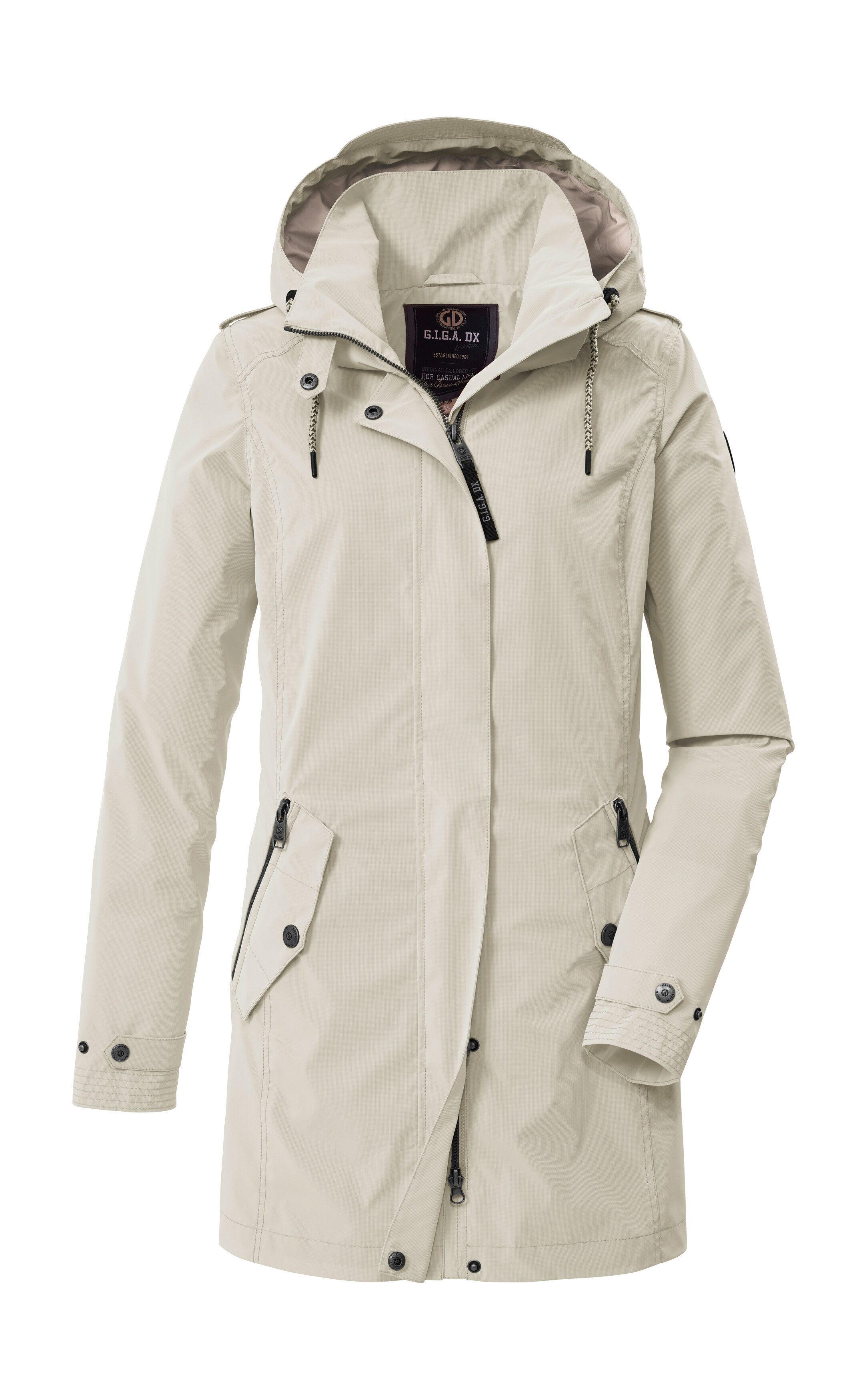 G.I.G.A. DX by killtec Parka GS 94 WMN PRK Funktionsparka mit verstellbarer Kapuze und Autolock-Reißverschluss