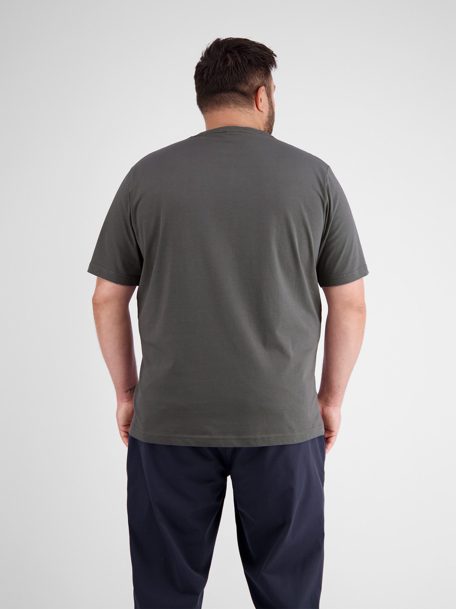 LERROS T-Shirt "LERROS T-Shirt mit Print in Übergrößen" günstig online kaufen