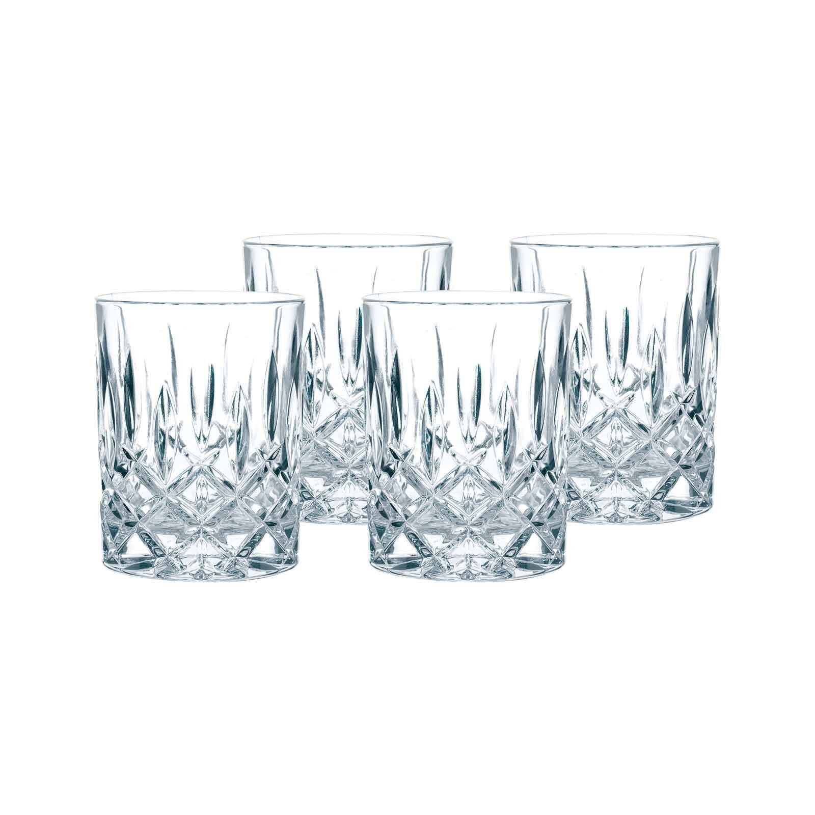 Nachtmann Whiskyglas Noblesse Whiskygläser 295 ml 4er Set, Glas transparent