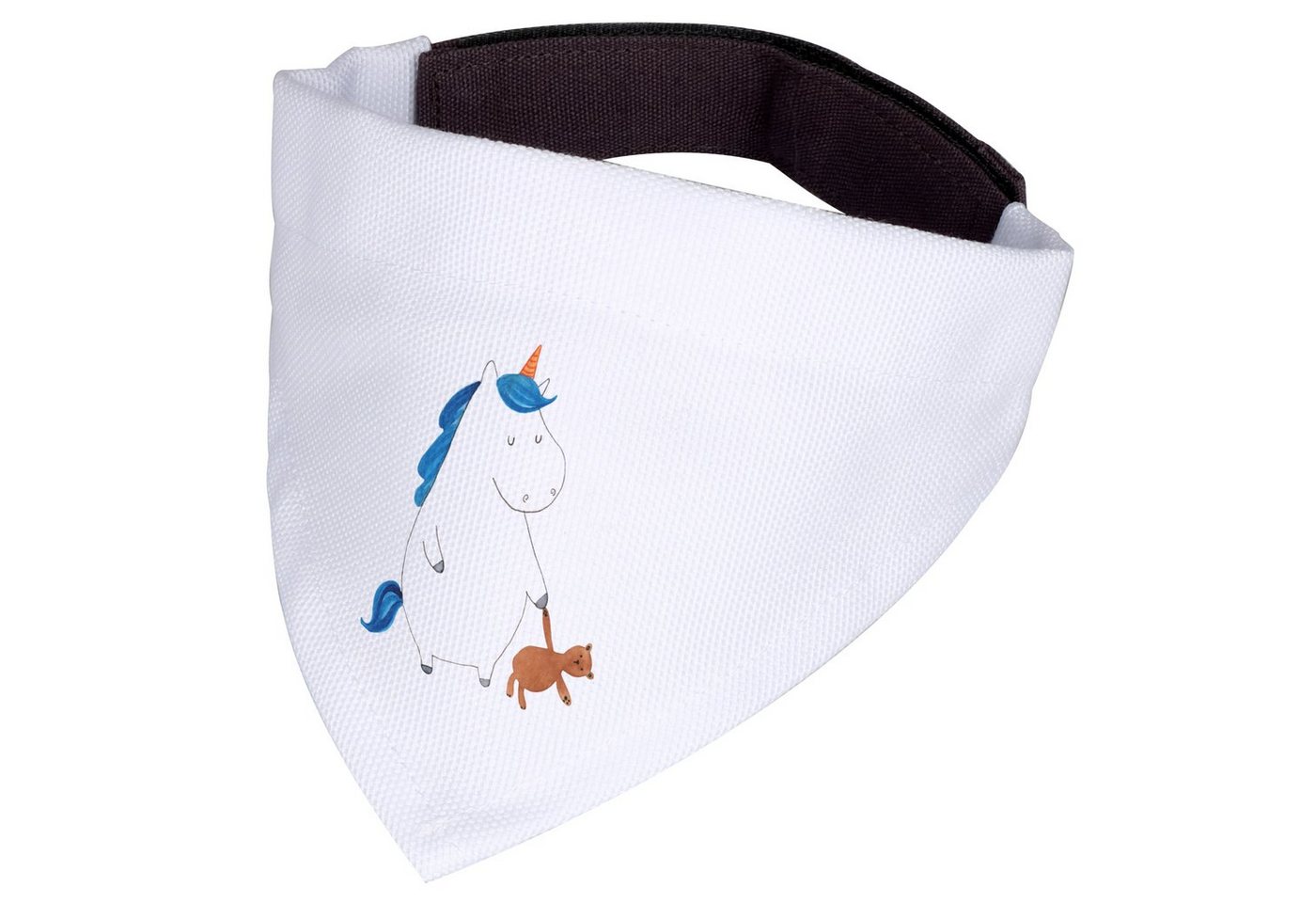 Thumbnail - Mr. & Mrs. Panda Hundefliege Einhorn Teddy - Weiß - Geschenk, klein, Hundehalstuch, Unicorn, Einho, Polyester, Premium M...