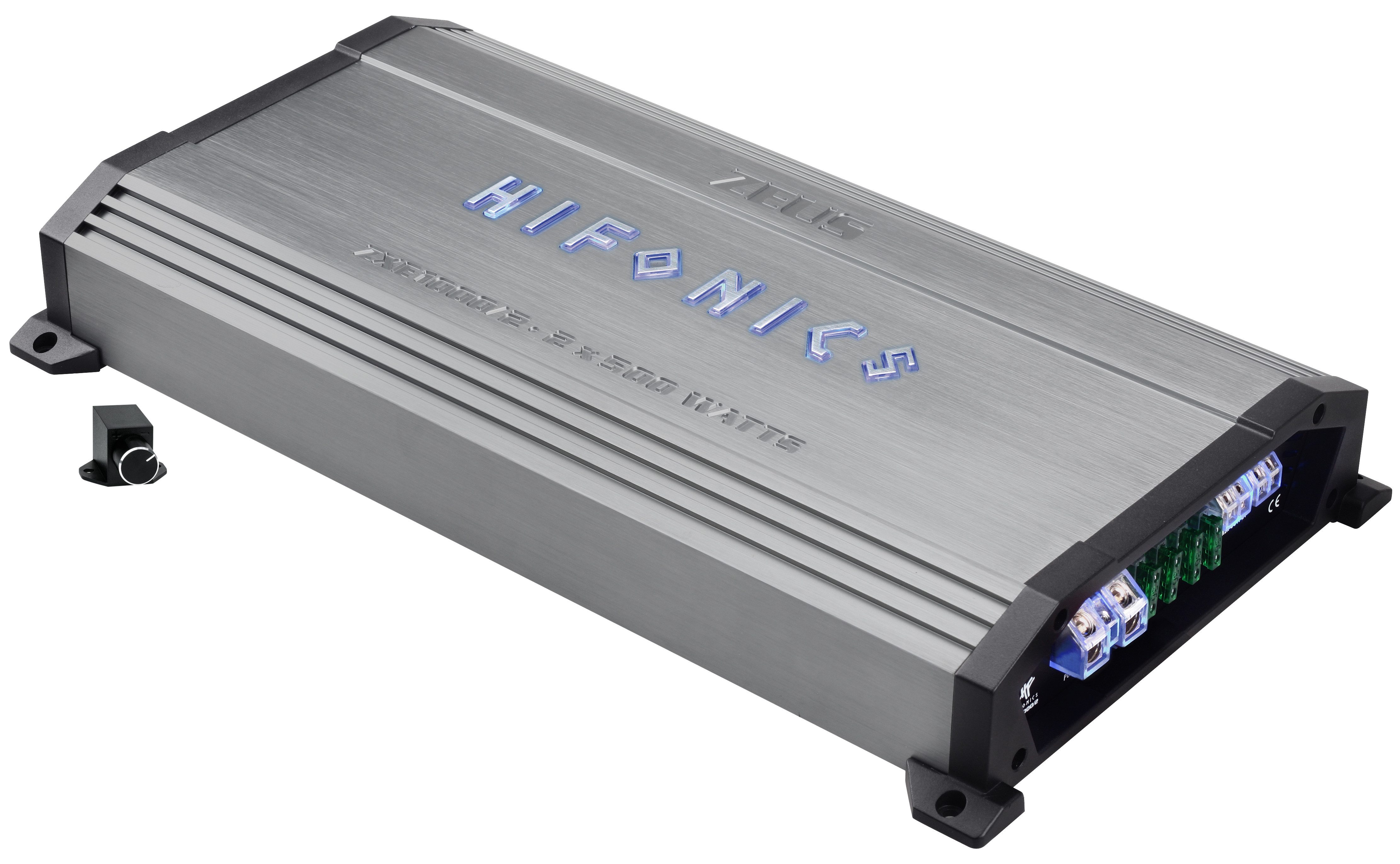 Hifonics ZEUS ZXE1000/2 Class A/B Analog 2-Kanal Verstärker Endverstärker (Anzahl Kanäle: 2)