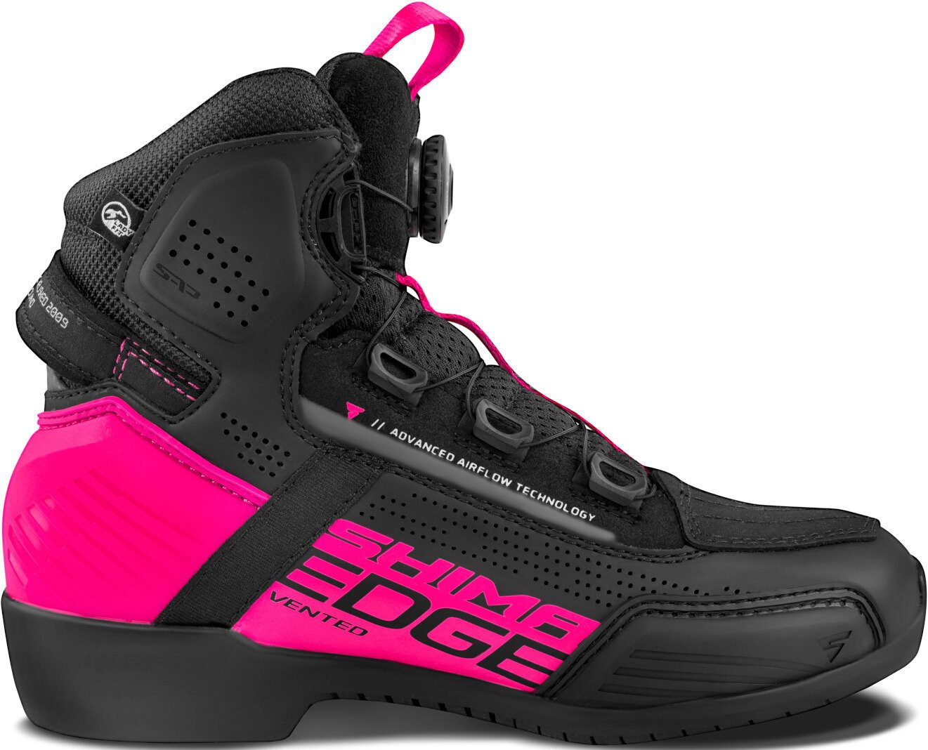 SHIMA Edge Vented Damen-Motorradschuhe Motorradstiefel perforiert – Bild 2 von 4