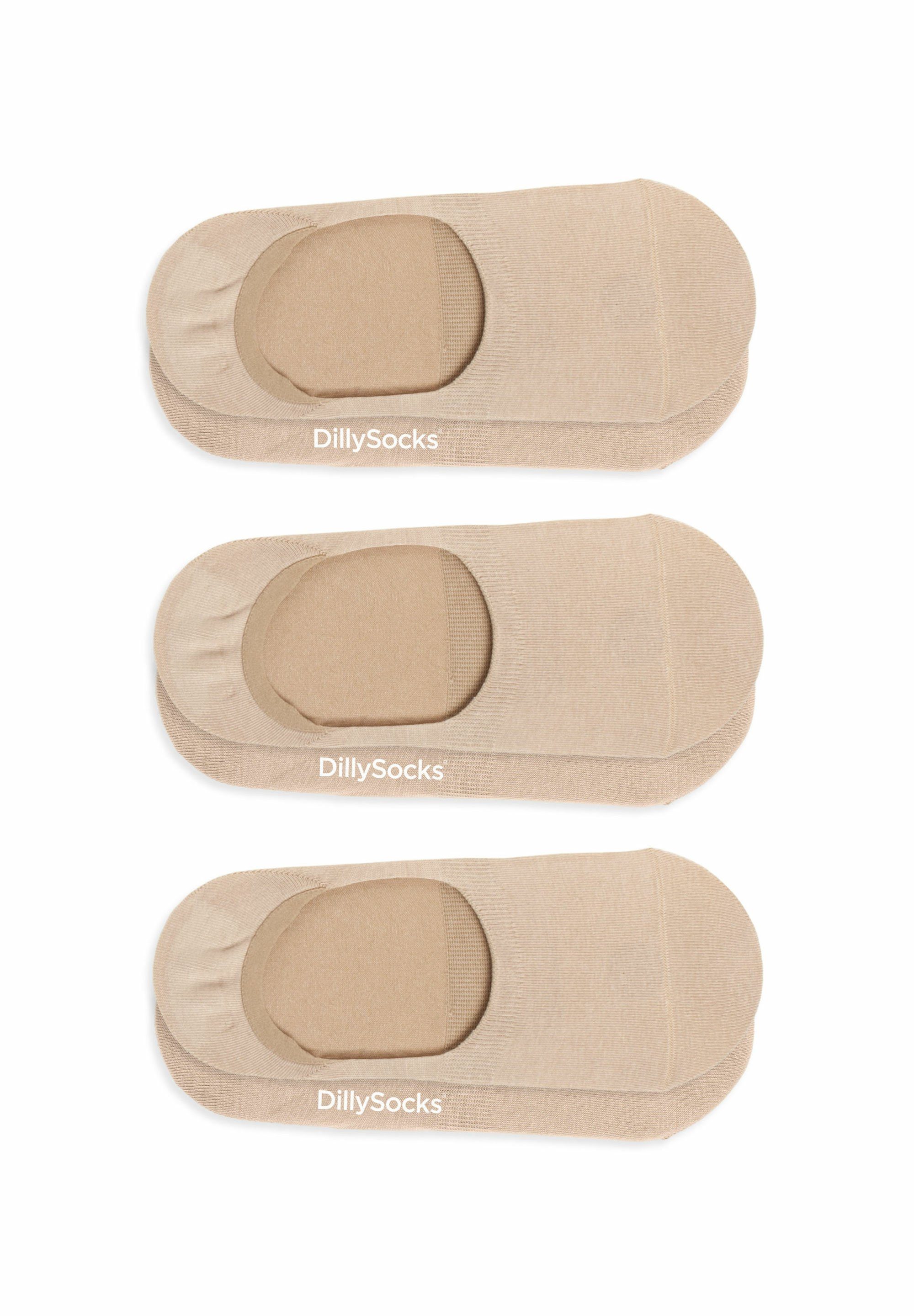 DillySocks Füßlinge One Color Invisibles aus nachhaltiger Baumwolle