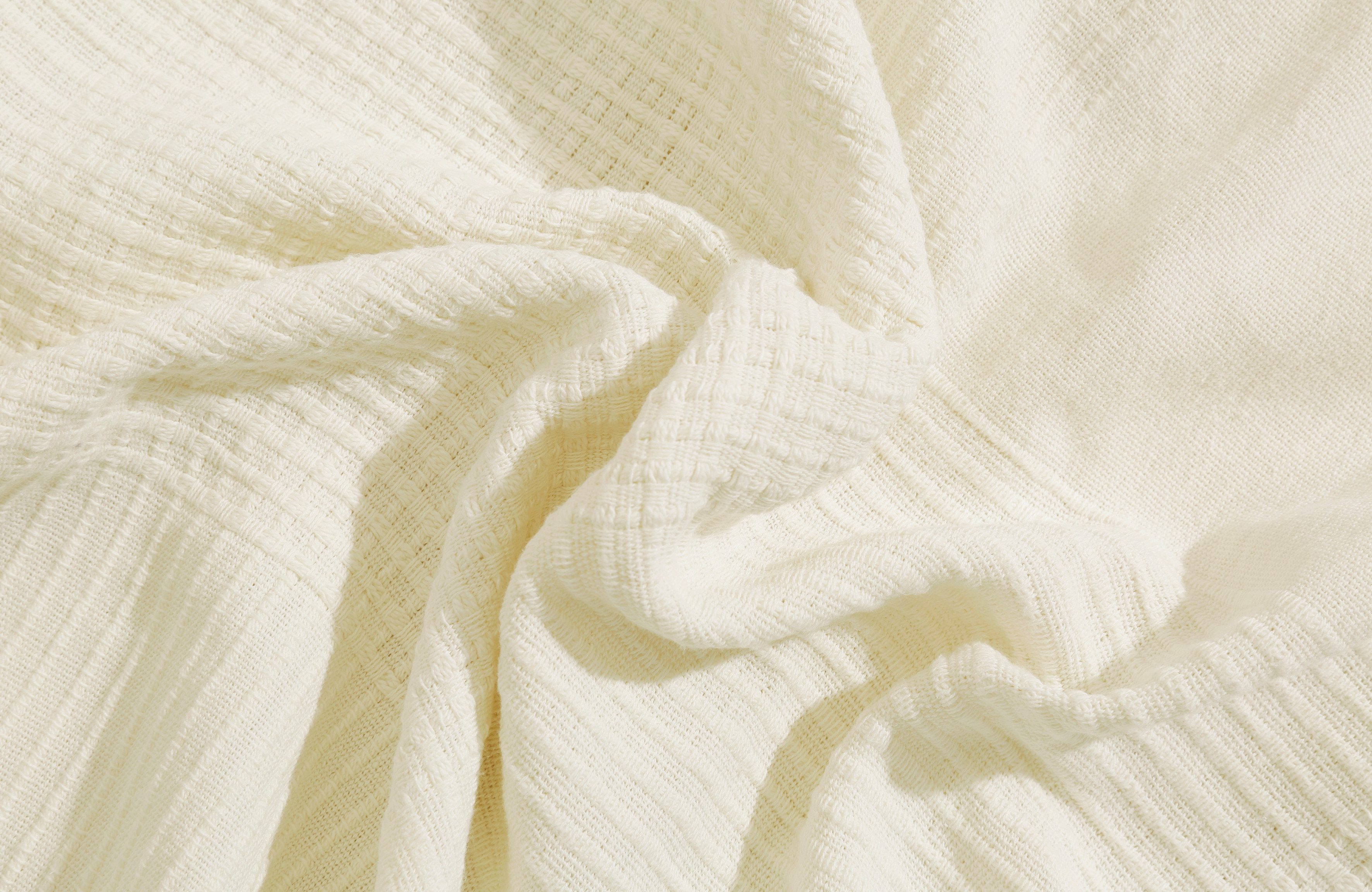 OTTO home Tagesdecke Mira, leichte Tagesdecke aus 100% Baumwolle, uni Überwurf, ohne Füllung