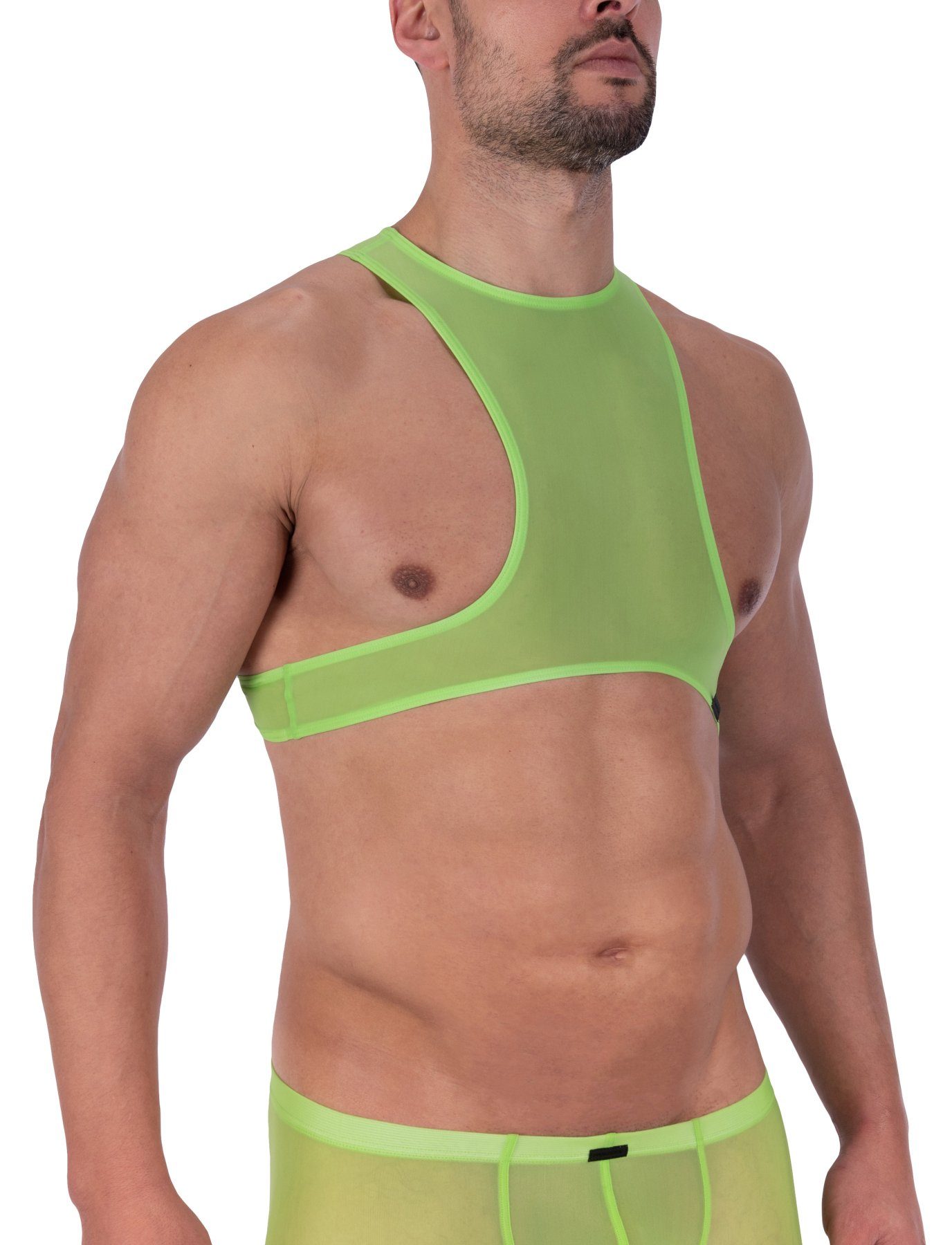 MANSTORE Ringertop MANSTORE M2327 Cropped Top leaf