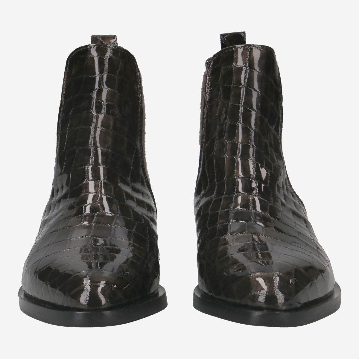 Lüke Schuhe Lüke Schuhe ELETTRA TAUPE, Chelsea Boots, Stiefeletten, Grau, Damen Chelseaboots
