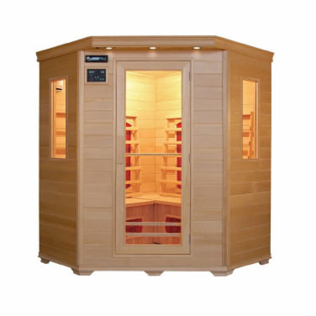 PureHaven Infrarotkabine Trondheim Alpha 150x150x60x120x60 cm
