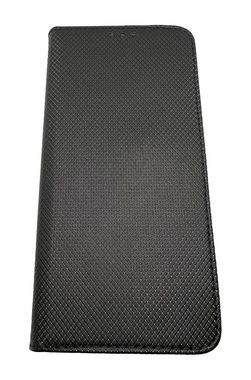 cofi1453 Handyhülle Elegante Buch-Tasche für MOTOROLA MOTO E30 Schwarz, Kunstleder Schutzhülle Handy Wallet Case Cover mit Kartenfächern, Standfunktion