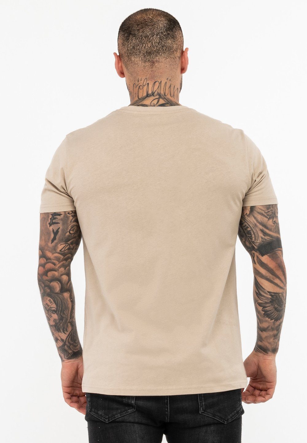 ERNEY Sand/White ST. Lonsdale T-Shirt