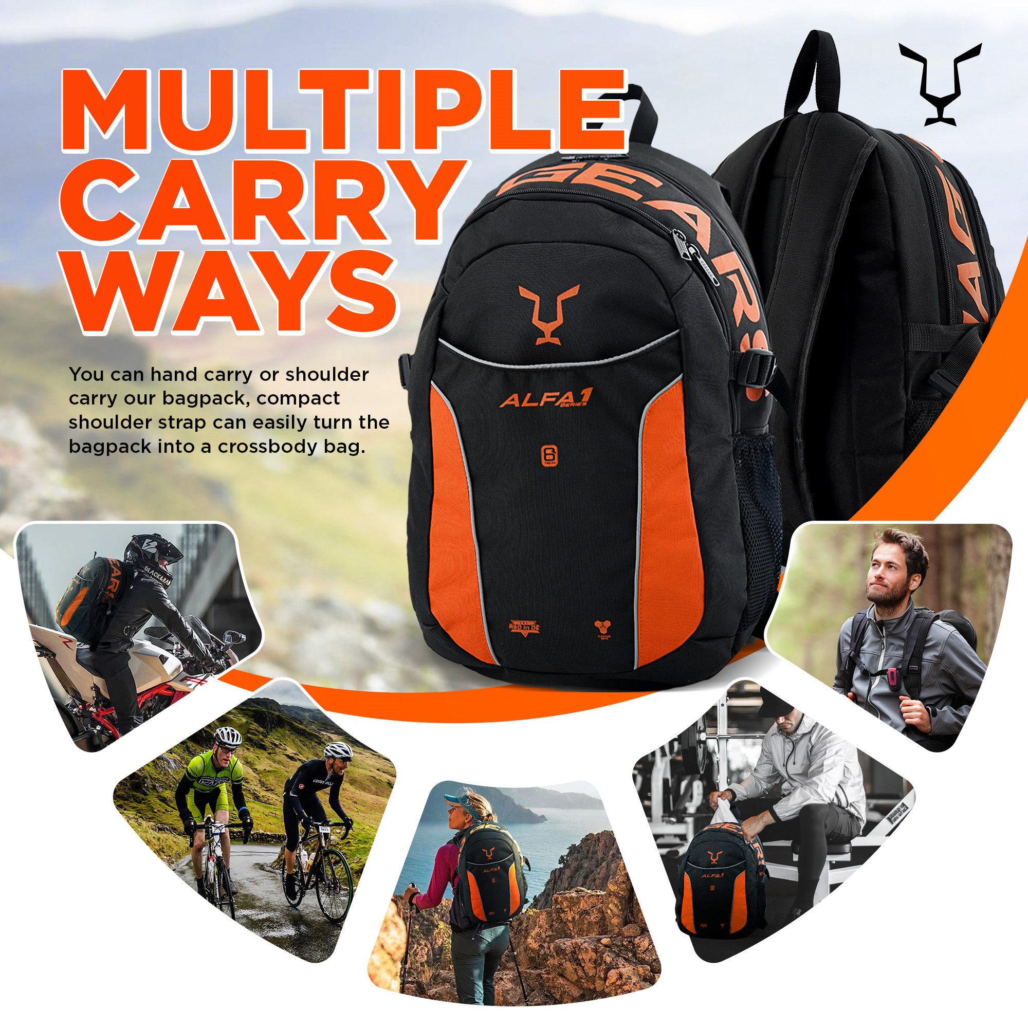 JAG GEARS Rucksack Sporttasche, Gymbag für günstig online kaufen