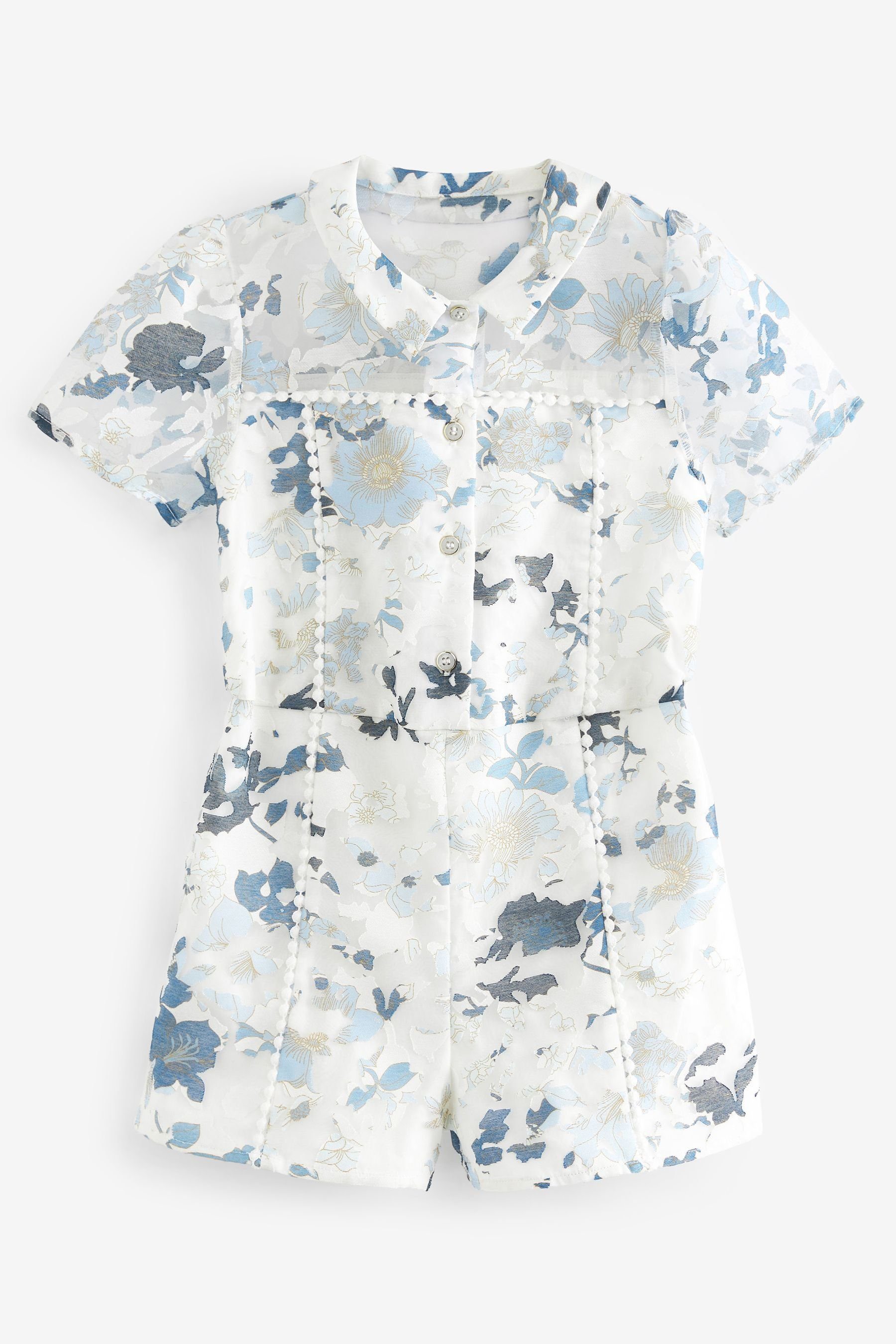 by Strampler, Playsuit blau Baker Ted Baker Baker (1-tlg) by Ted baker