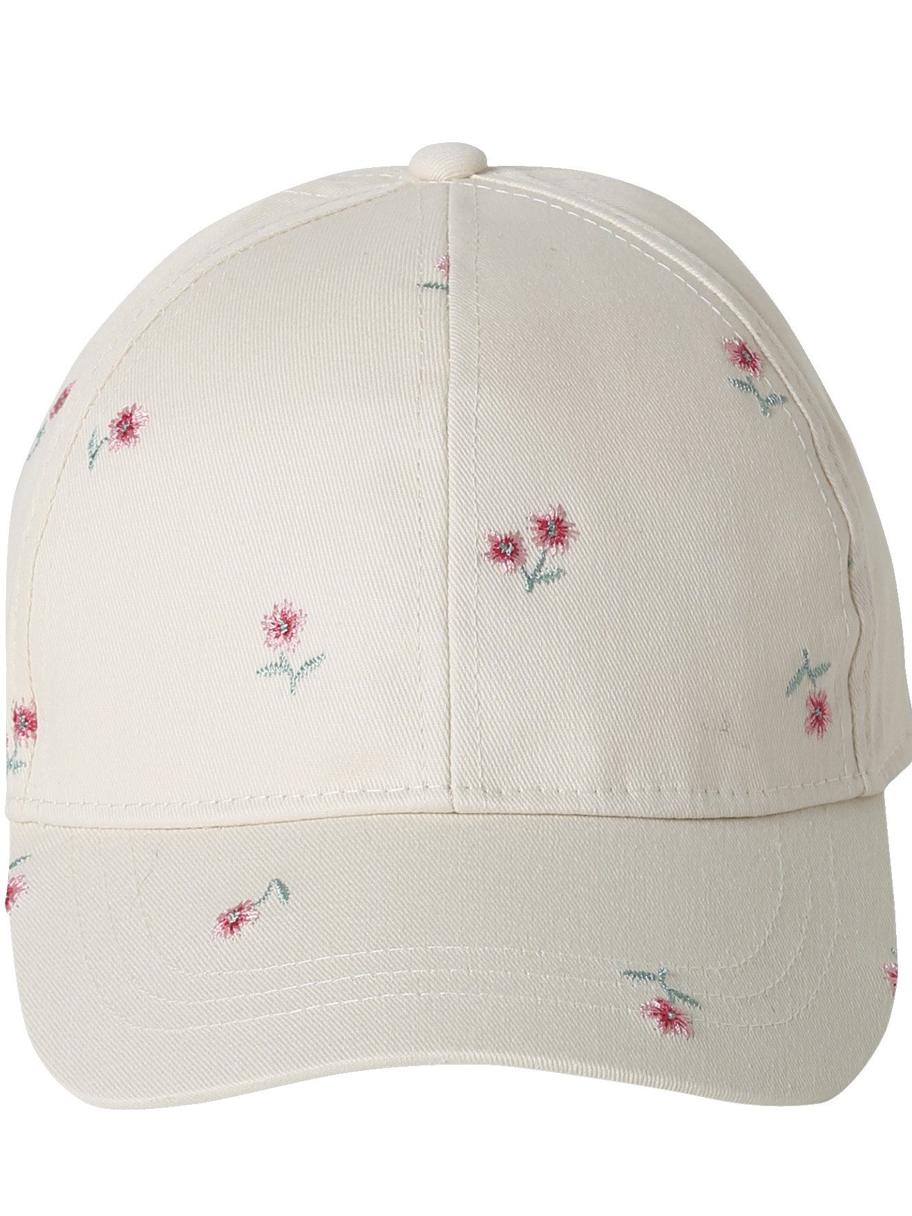 vertbaudet Beanie Mädchen Cap mit Stickerei Stickerei