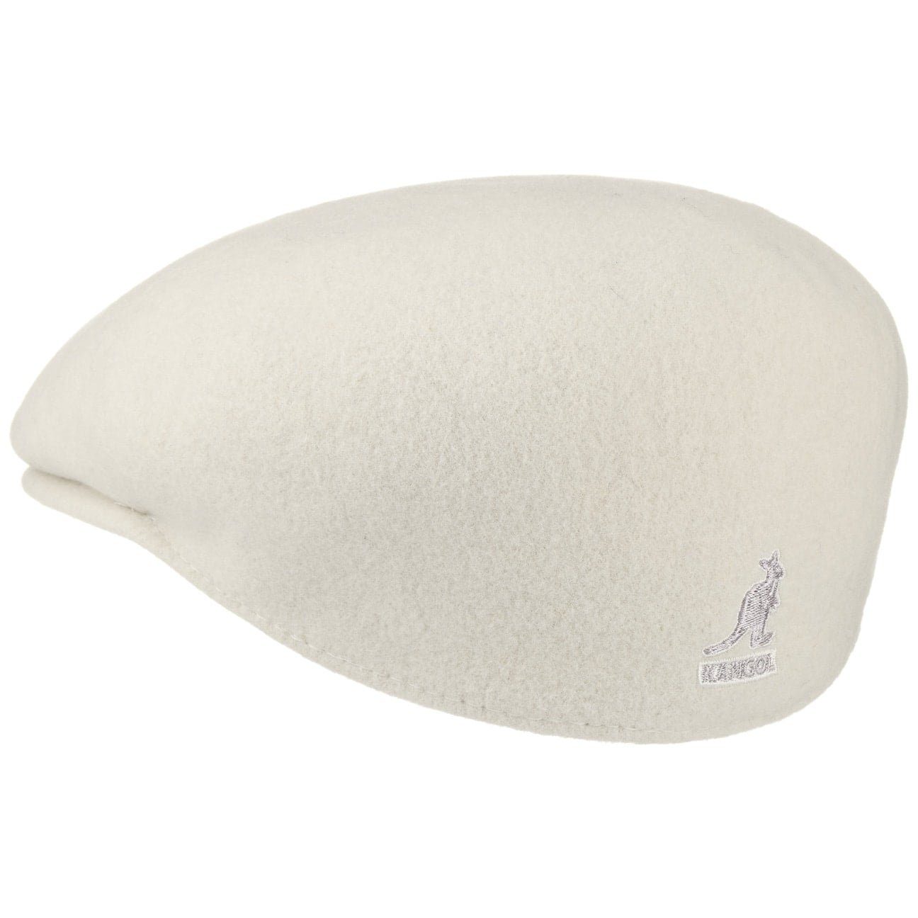 cremeweiß Schirm Kangol mit Schiebermütze Cap Flat (1-St)