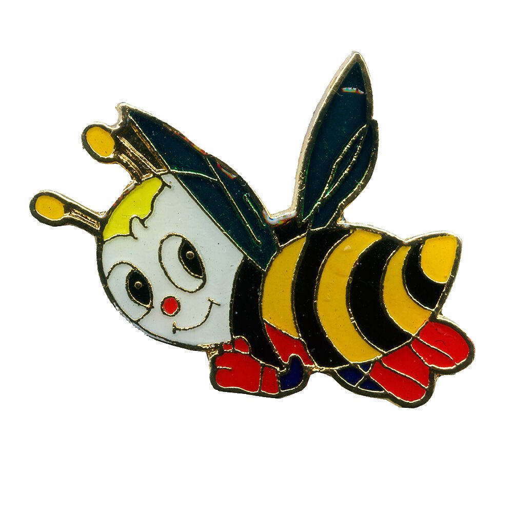 hegibaer Anstecknadel Biene Honigbiene Insekt Maja Honey Anstecker 0636 (1-tlg), Edel und Schön