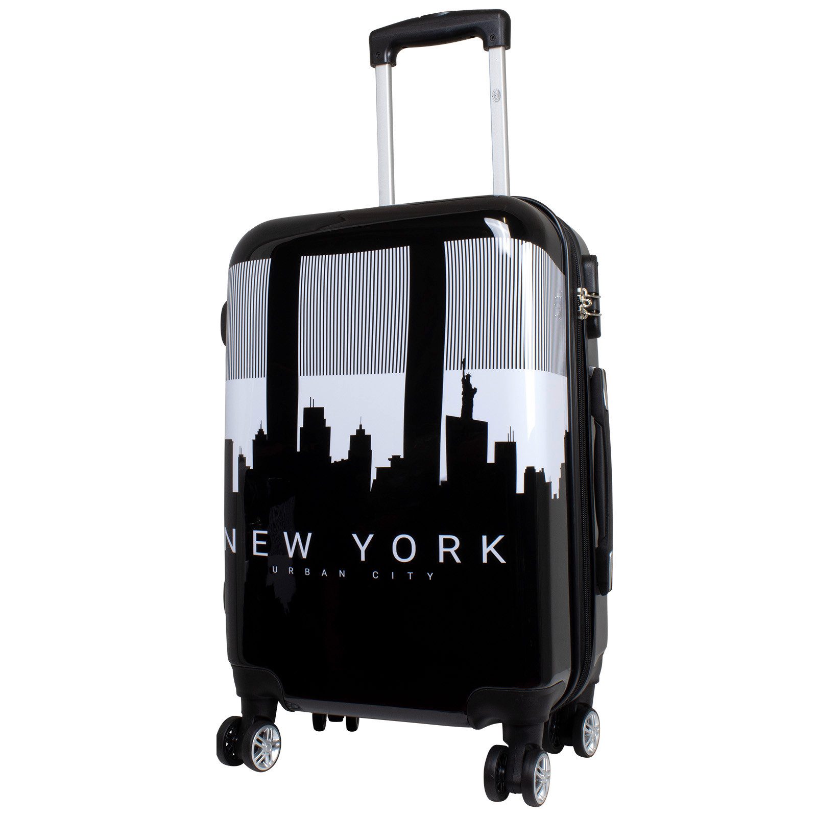 Trendyshop365 Hartschalen-Trolley New York, Koffer Manhattan günstig online kaufen