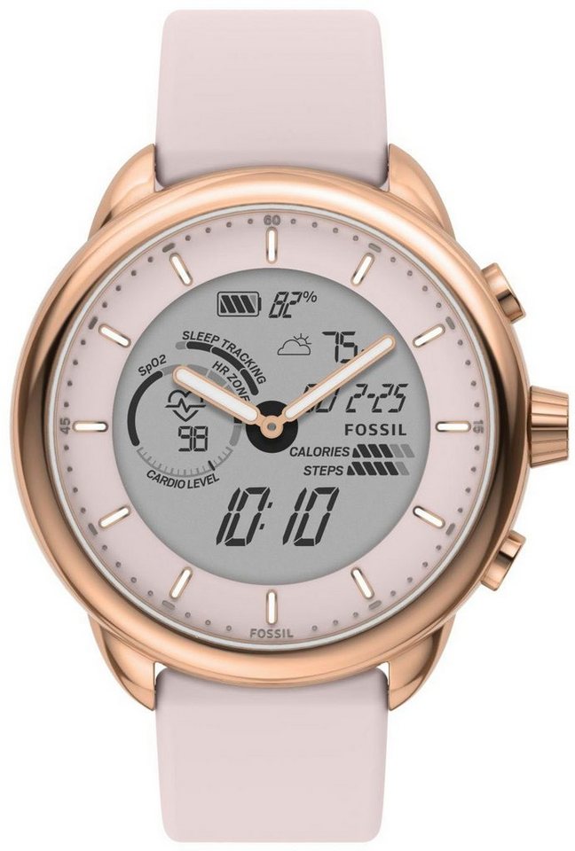 Fossil Smartwatches WELLNESS EDITION GEN 6 HYBRID, FTW7083 Smartwatch,  Damenuhr