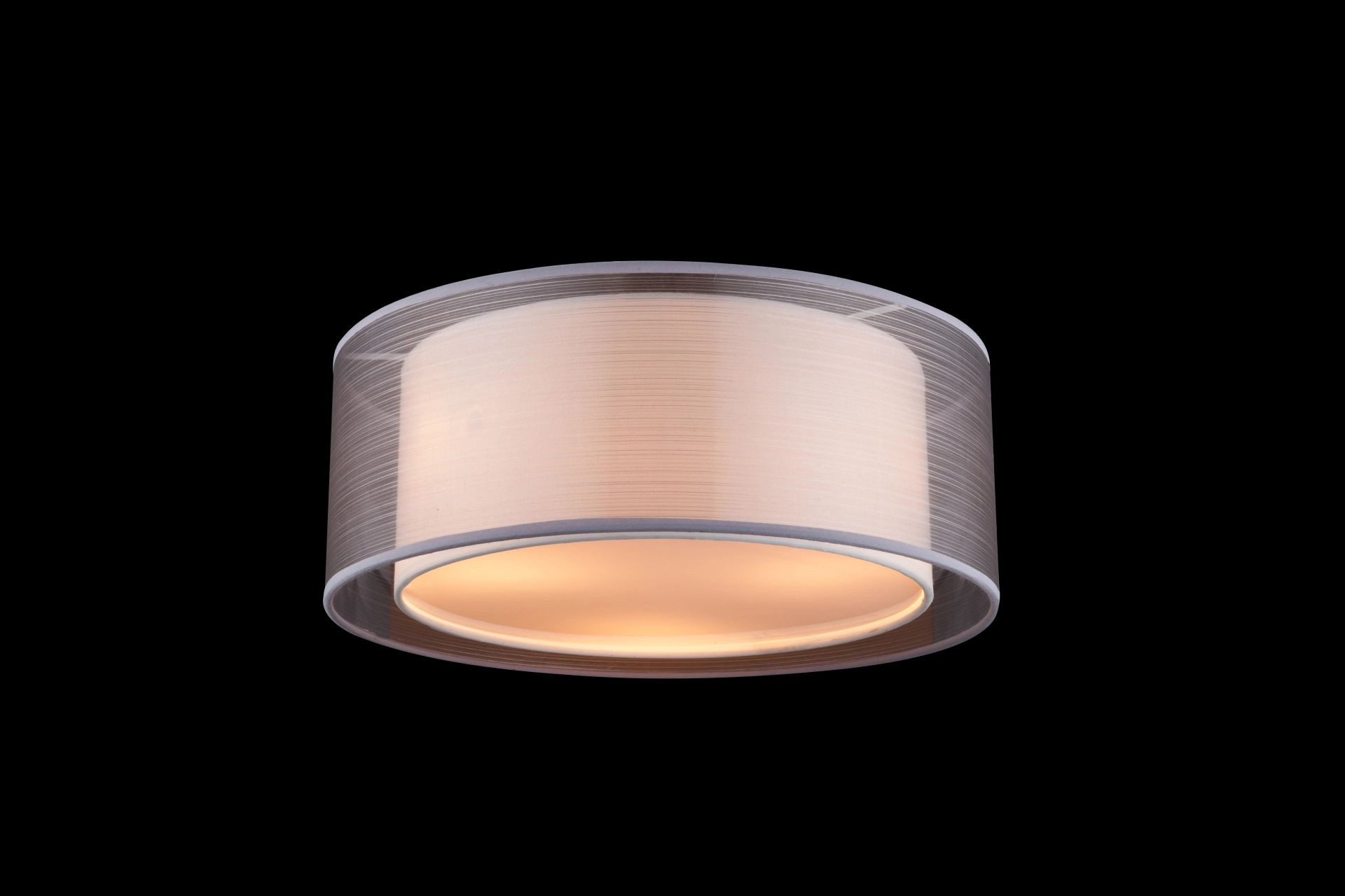 GLOBO LIGHTING Deckenleuchte THEO, ohne Leuchtmittel, Deckenlampe, Wohnzimmer, Schlafzimmer, Durchmesser 40cm