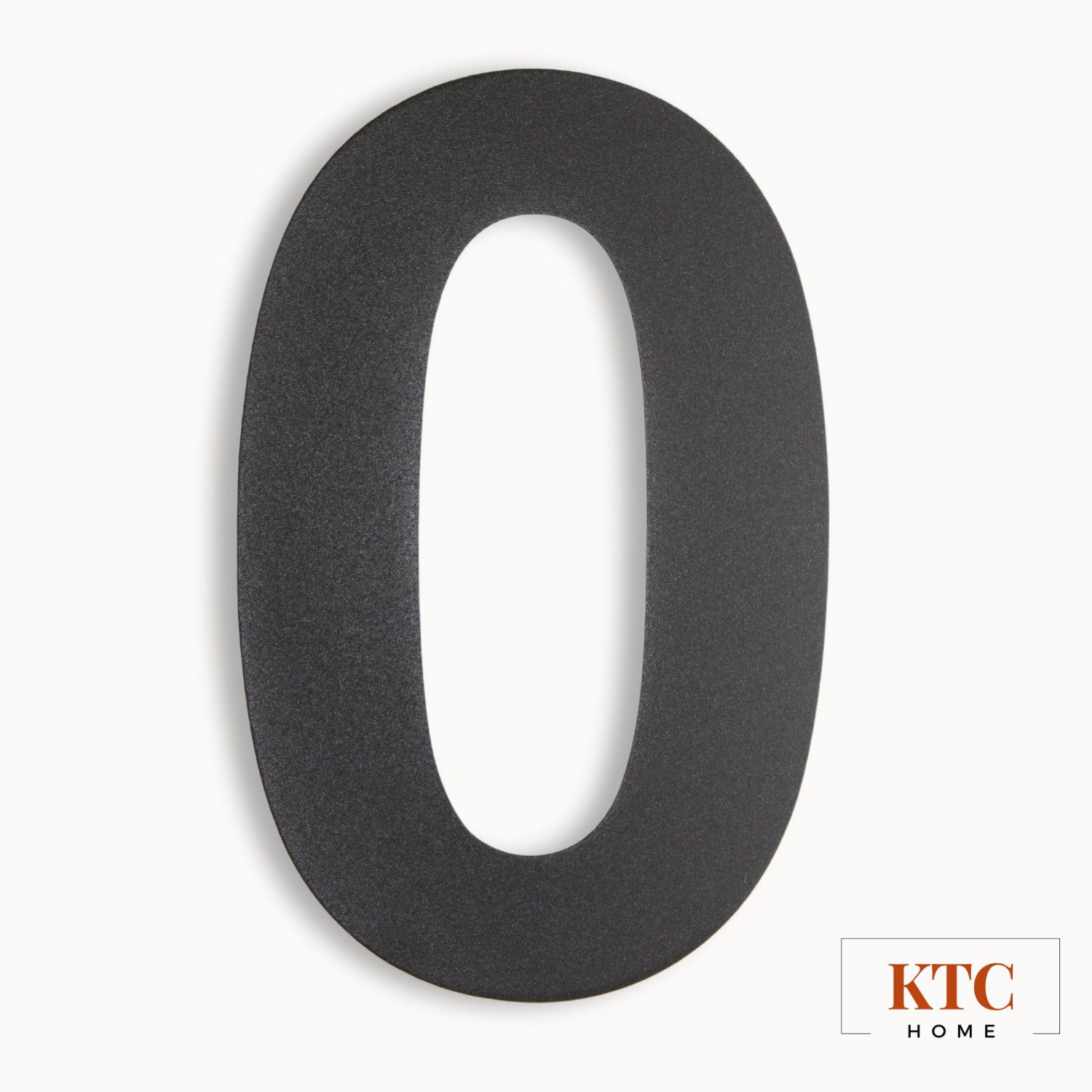 KTC Home Hausnummer KTC Premium Hausnummer schwarz 20cm
