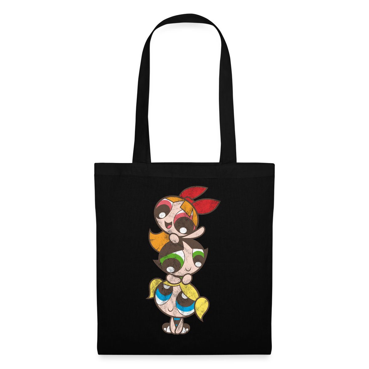 Henkeltasche Powerpuff Girls Mädchenturm Stoffbeutel