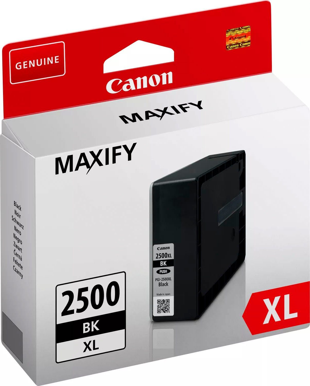 Canon PGI-2500XL BK XL) (original Druckerpatrone Tintenpatrone schwarz 2500