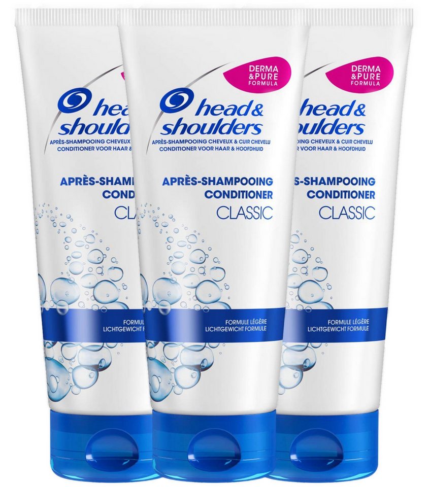 Head & Shoulders Haarspülung Classic Conditioner 220ml, 3-tlg.
