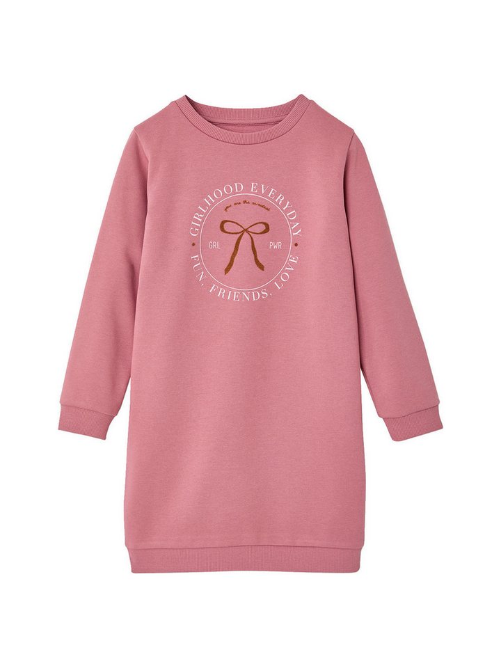vertbaudet Sweatkleid Mädchen Sweatkleid BASIC