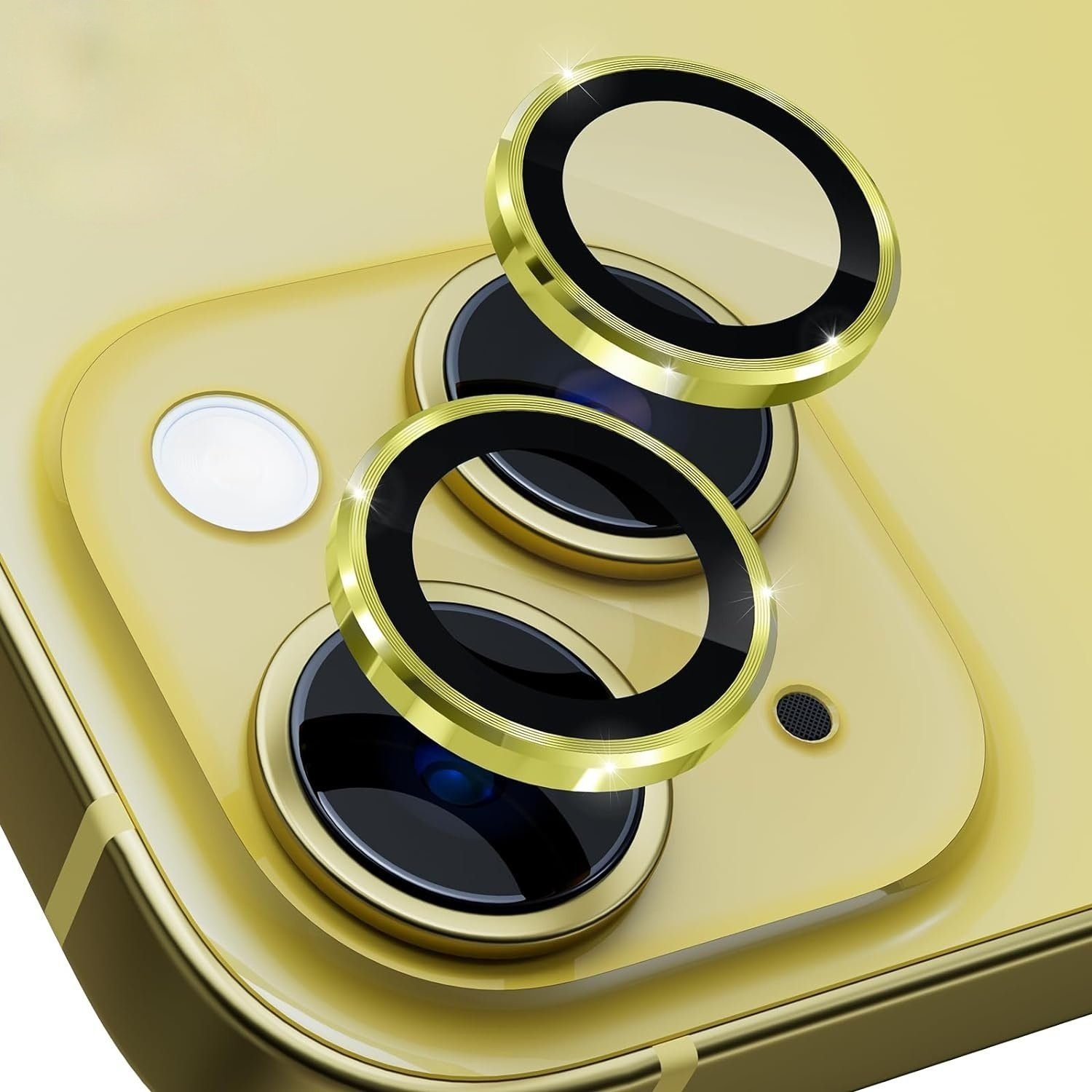 MSM Kameraschutzglas 2X Linsenglas Kameraglas für Apple iPhone 15 / 15 Plus Panzerfolie 9H – Bild 4 von 5