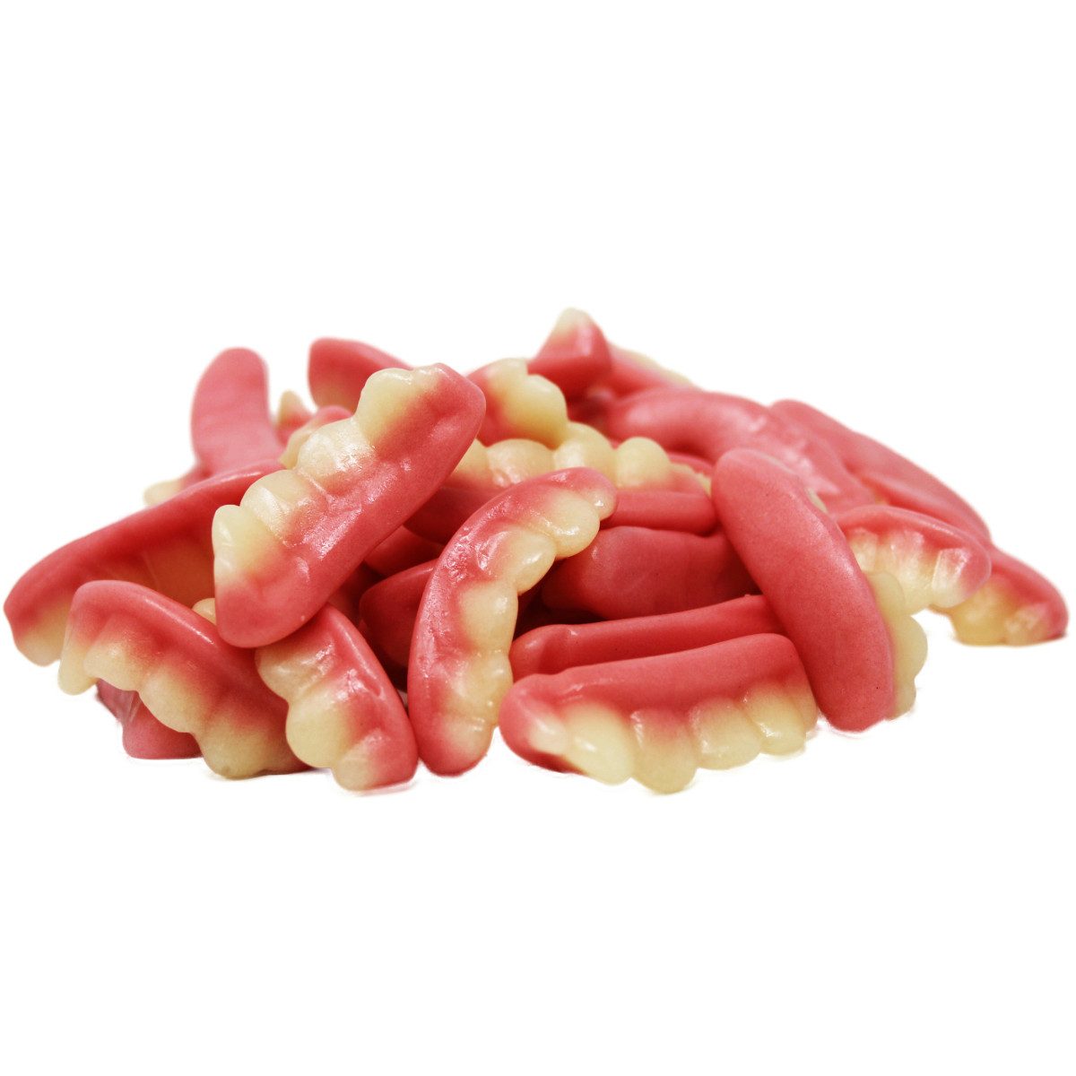 Fruchtgummi Bären & Co. Süßigkeit, Fruchtgummi Zähne aus Schaumzucker und Fruchtgummi Halal 175g