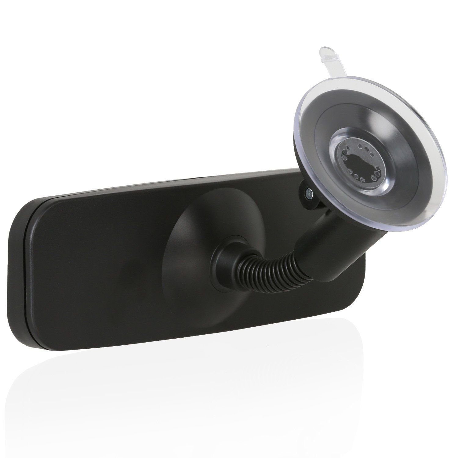 Wicked Chili Halterungszubehör KFZ Saugnapf Rückspiegel (Spiegelfläche: 155 x 48 mm), (1er Set, 1-tlg., Einfache Montage ohne Werkzeug, Made in Germany)